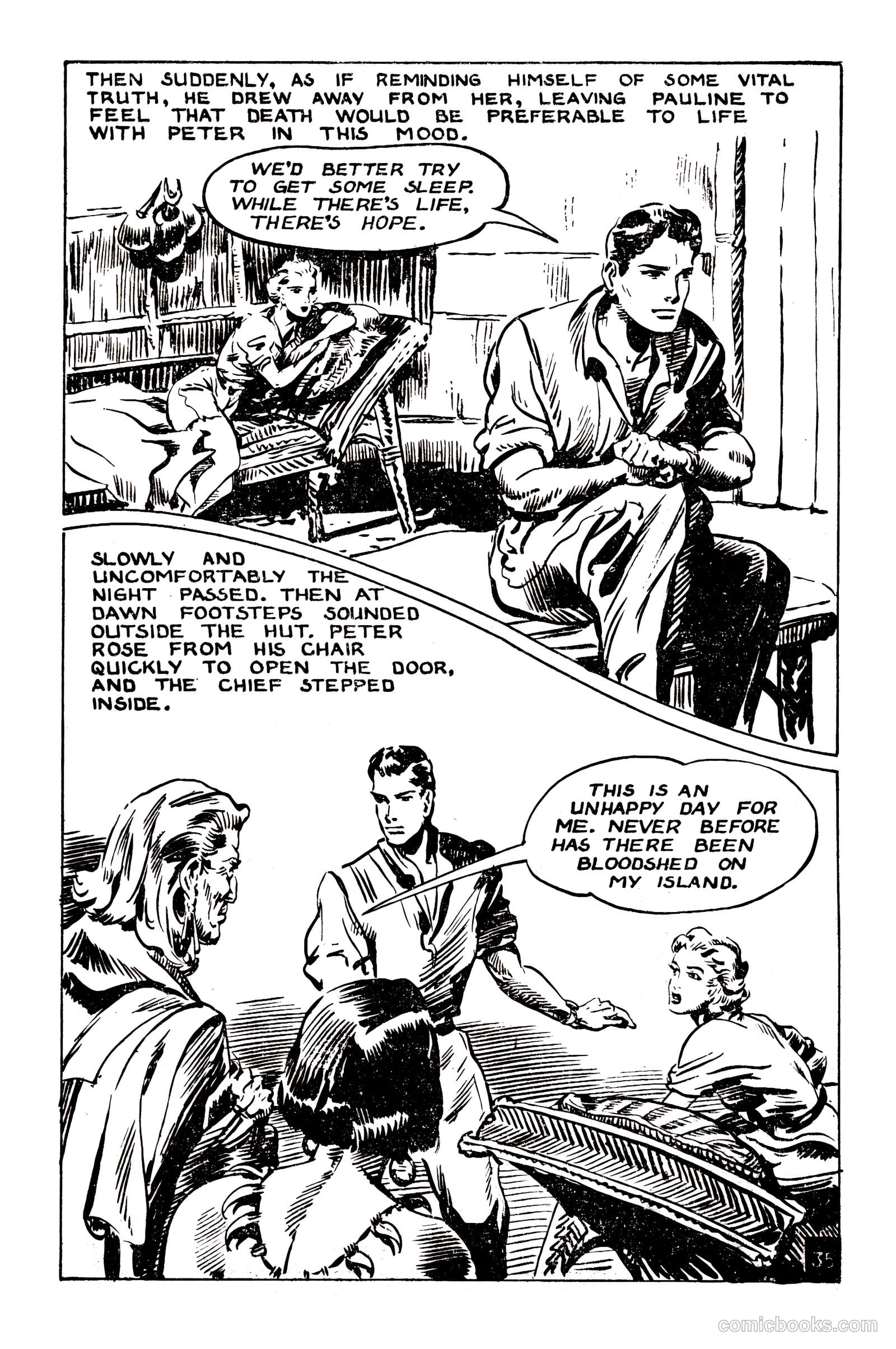Picture Romance Library 11 - Island Lovers #1 — page 37 of 68