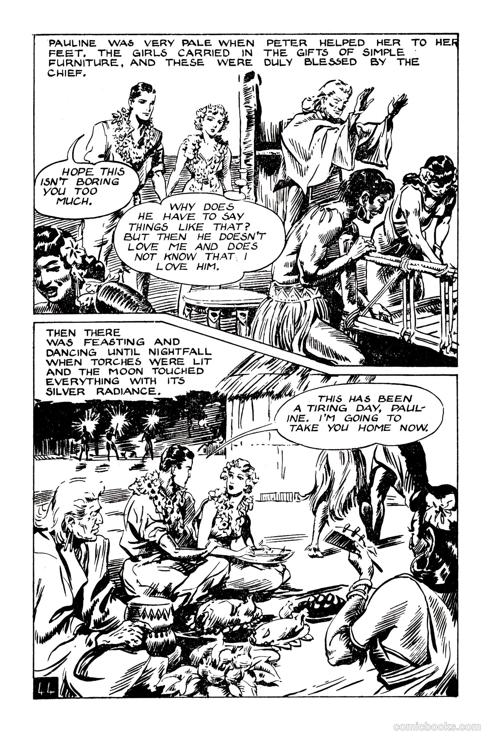 Picture Romance Library 11 - Island Lovers #1 — page 46 of 68