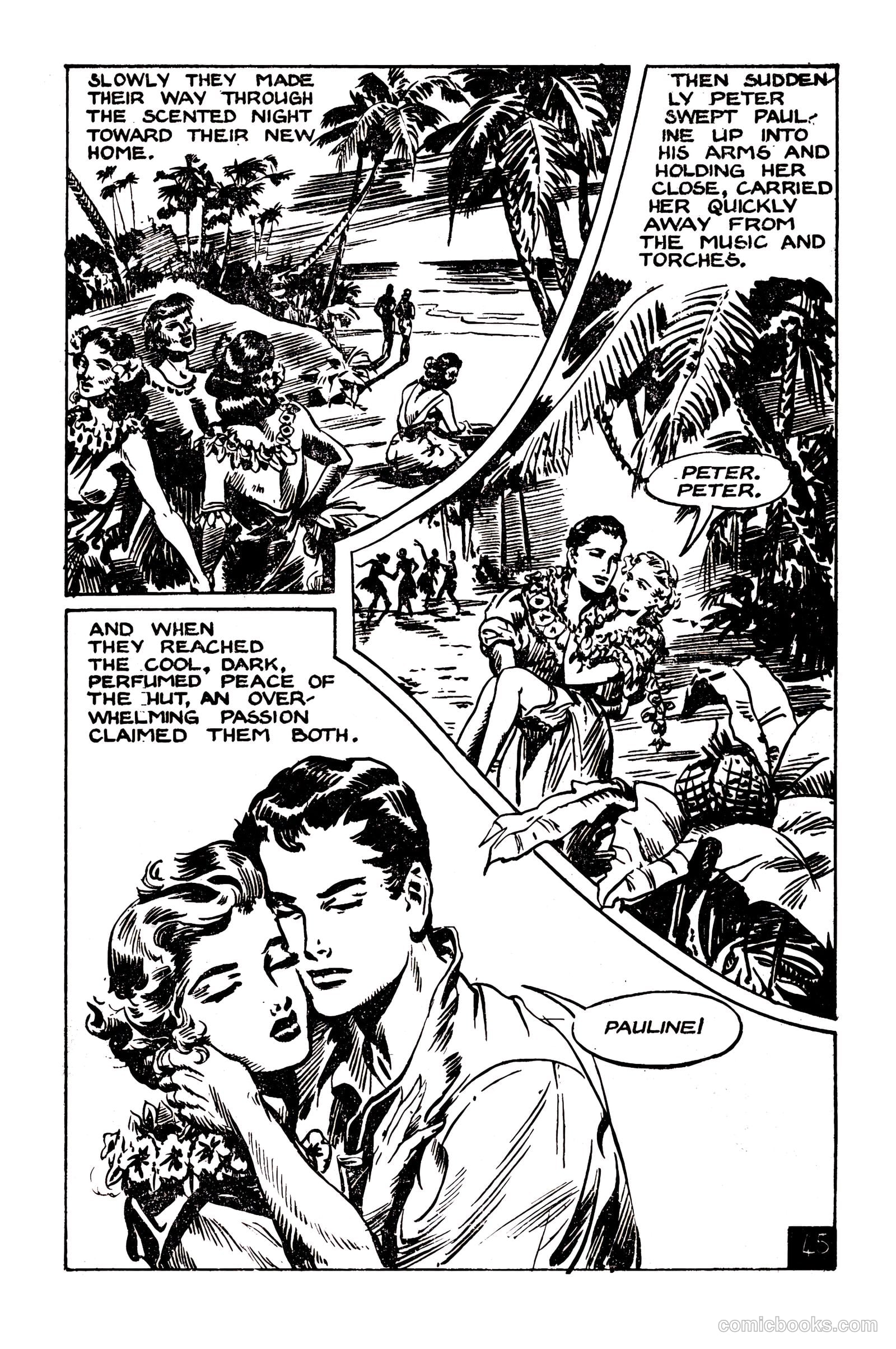 Picture Romance Library 11 - Island Lovers #1 — page 47 of 68