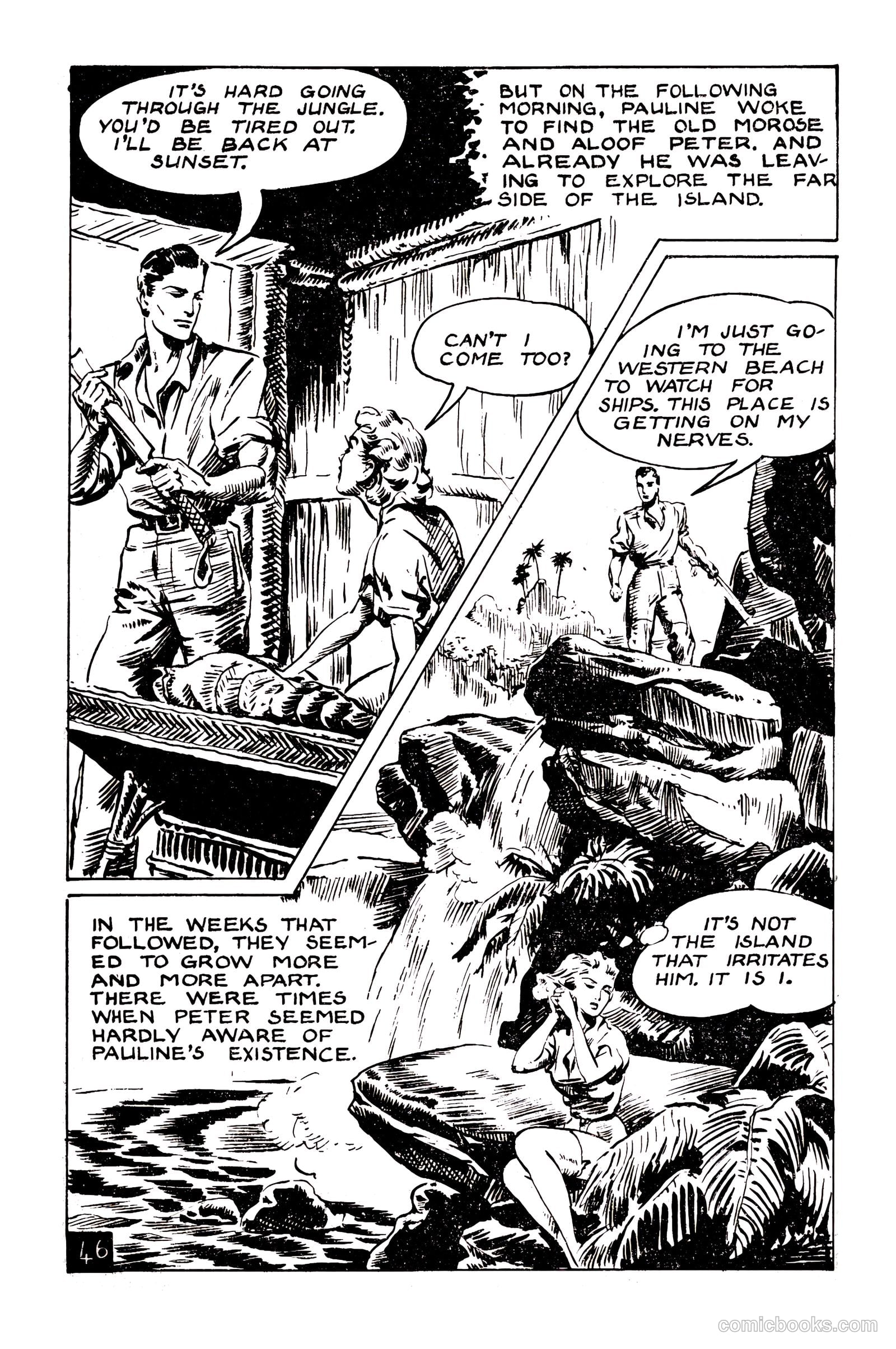 Picture Romance Library 11 - Island Lovers #1 — page 48 of 68