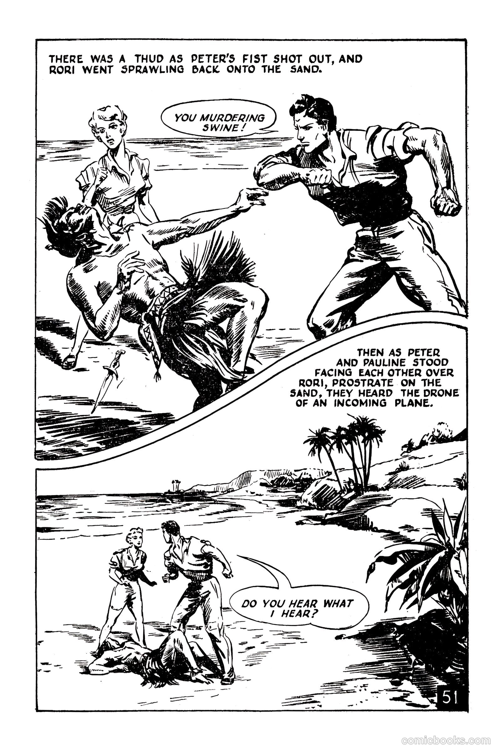 Picture Romance Library 11 - Island Lovers #1 — page 53 of 68