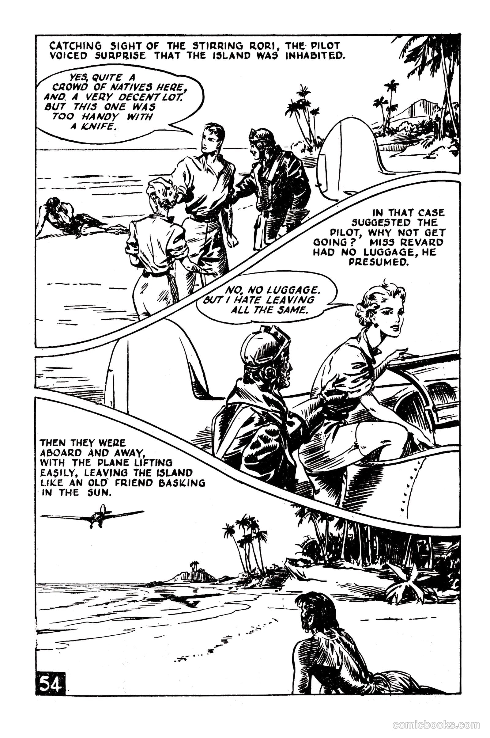 Picture Romance Library 11 - Island Lovers #1 — page 56 of 68