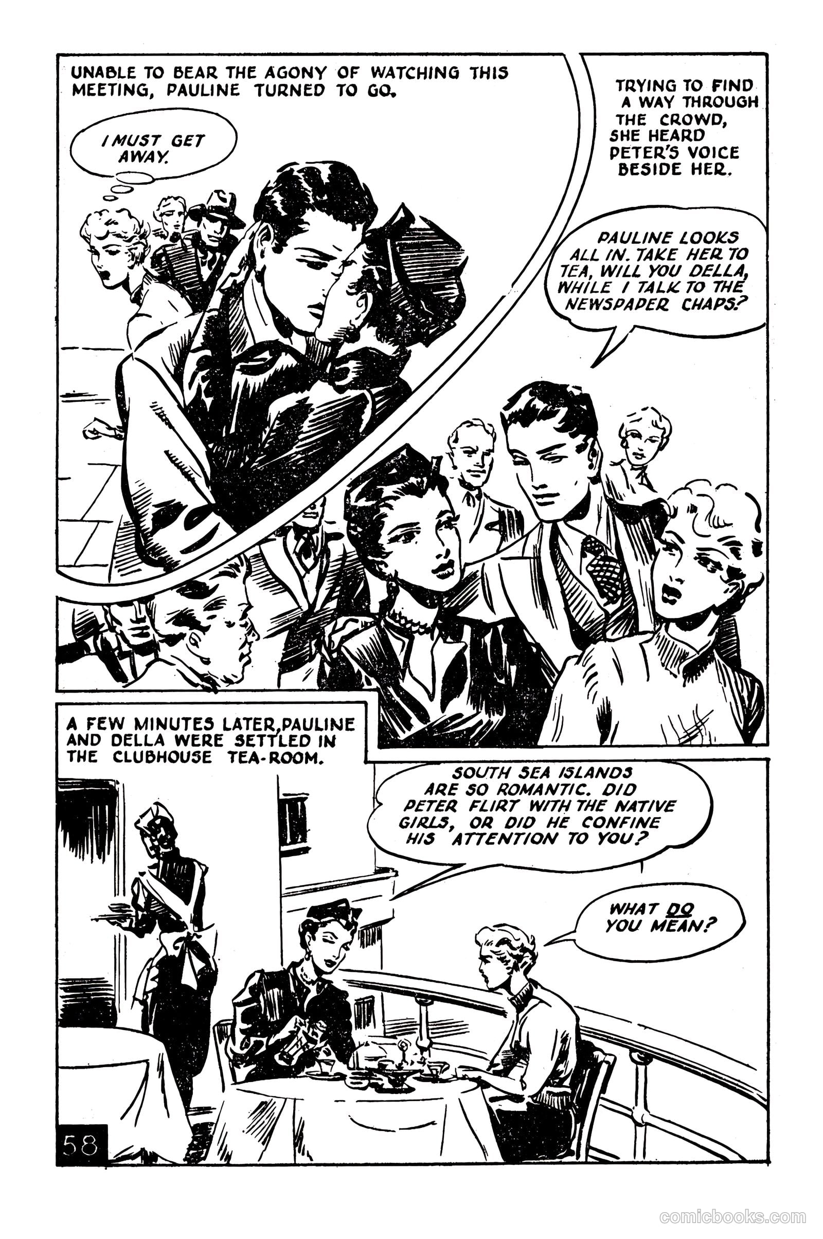 Picture Romance Library 11 - Island Lovers #1 — page 60 of 68