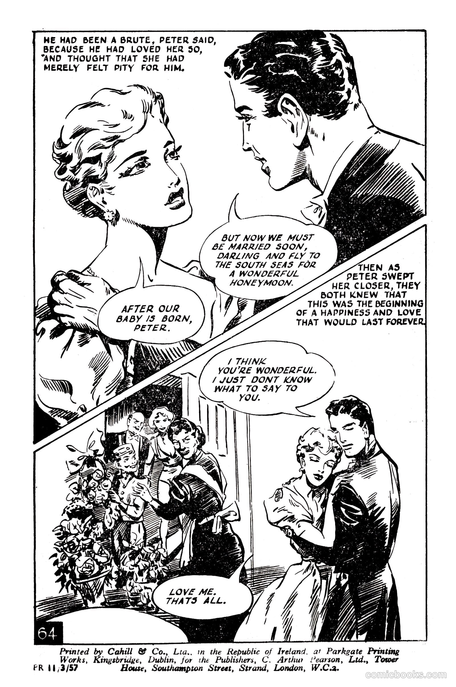 Picture Romance Library 11 - Island Lovers #1 — page 66 of 68
