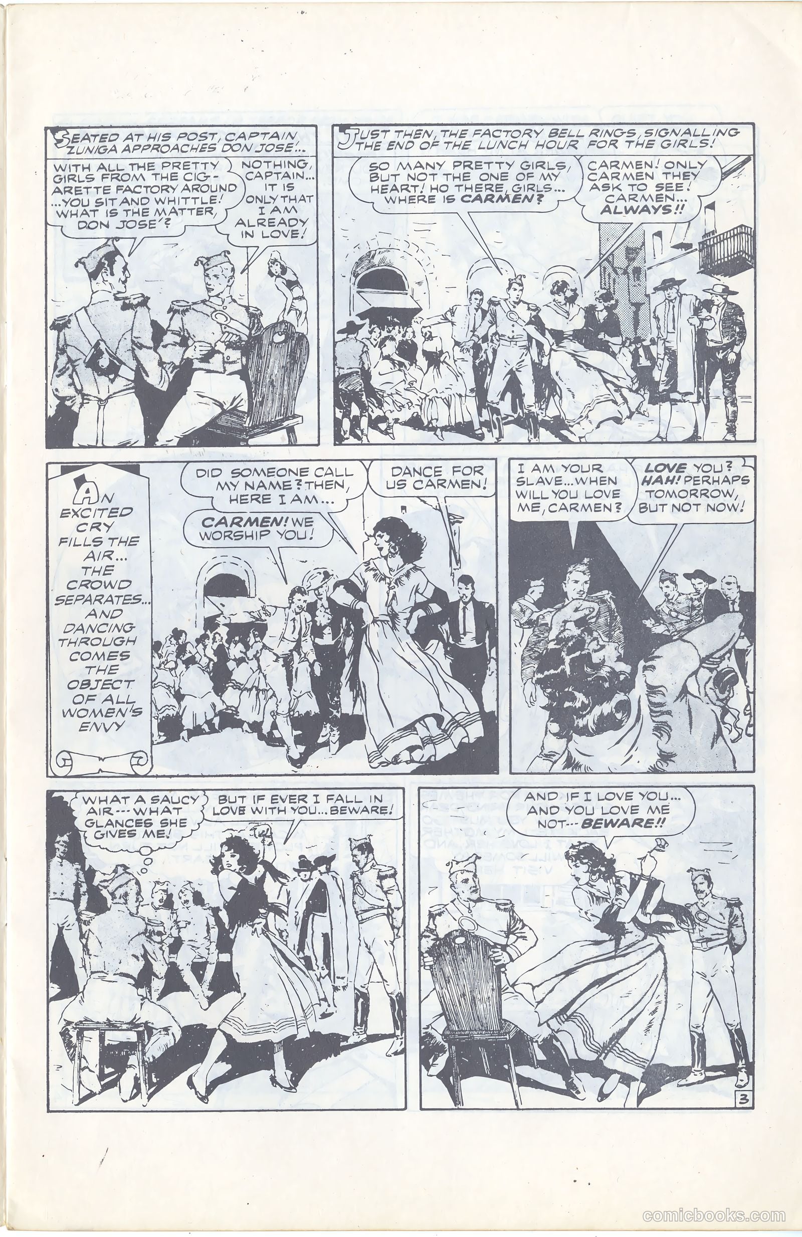 Illustrated Stories of the Operas: Carmen #1 (1943) — page 5 of 20