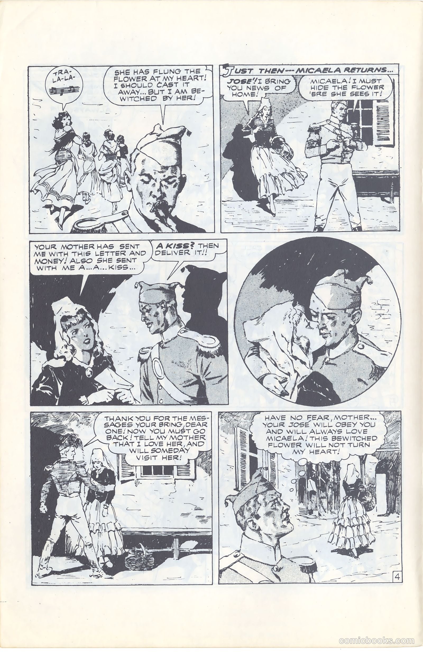 Illustrated Stories of the Operas: Carmen #1 (1943) — page 6 of 20
