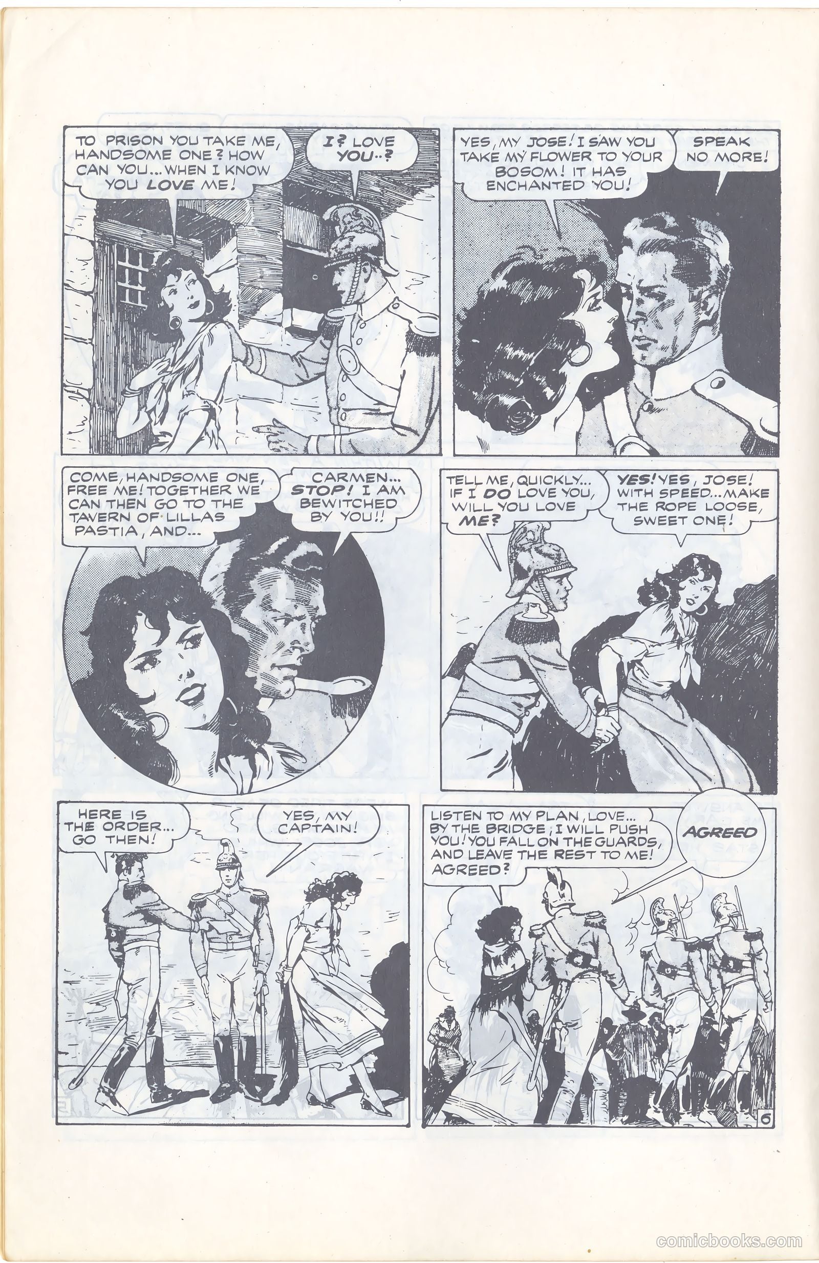 Illustrated Stories of the Operas: Carmen #1 (1943) — page 8 of 20