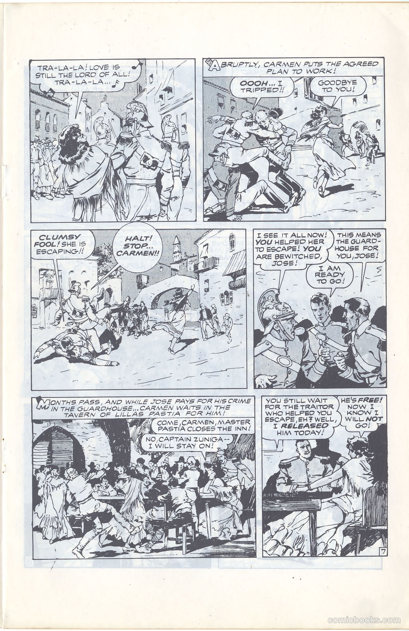 Illustrated Stories of the Operas: Carmen #1 (1943) — page 9 of 20