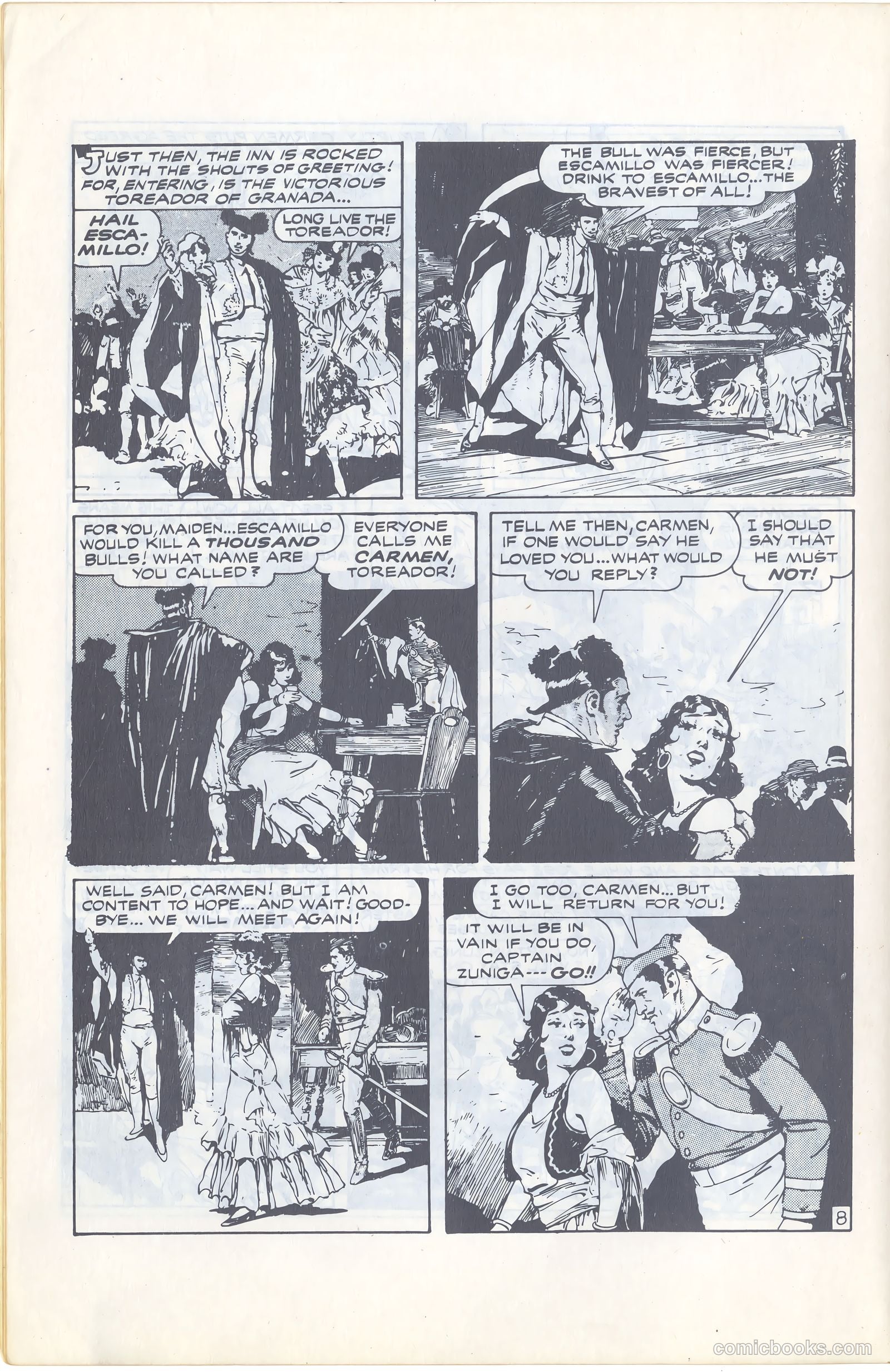 Illustrated Stories of the Operas: Carmen #1 (1943) — page 10 of 20