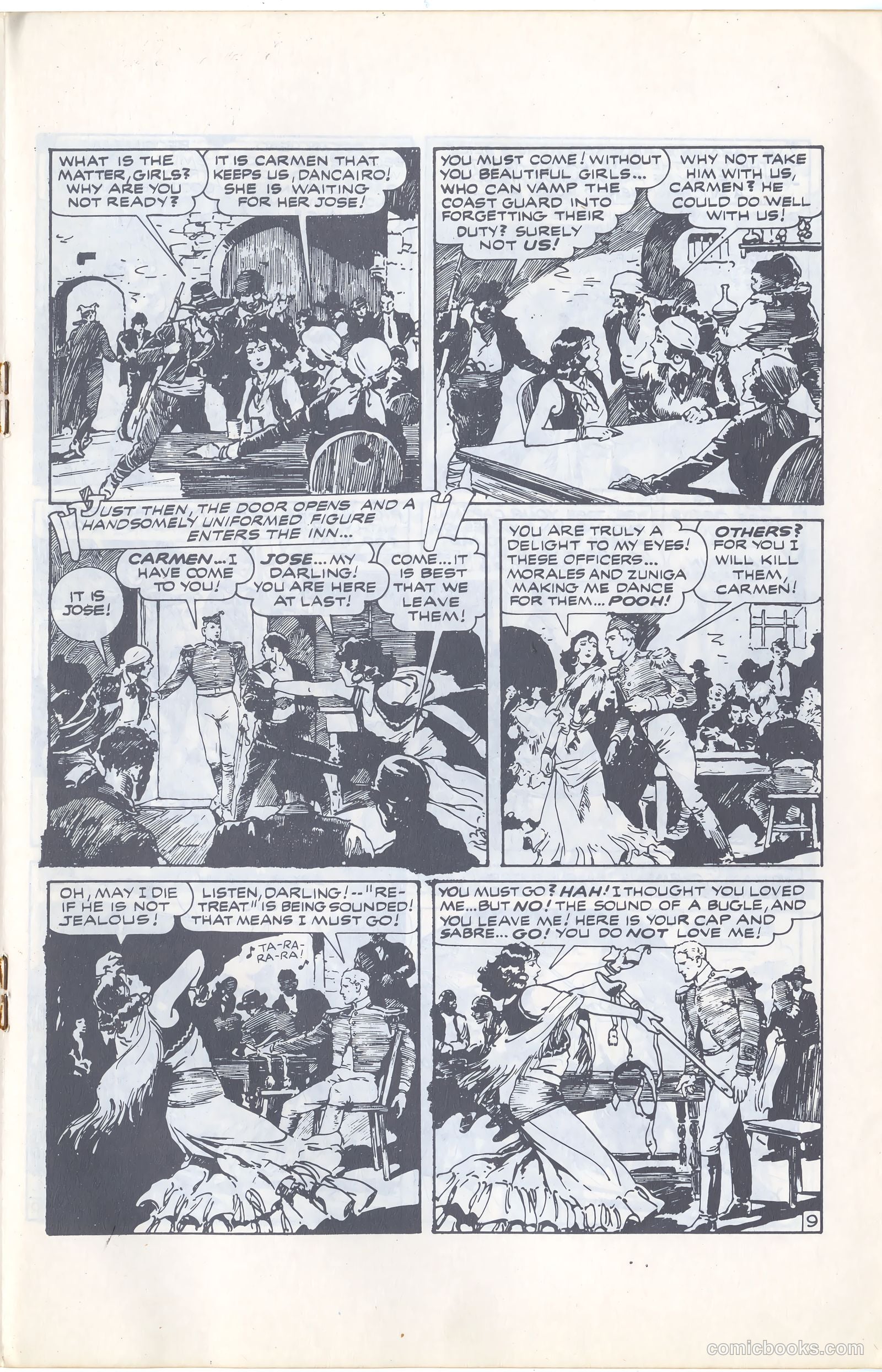 Illustrated Stories of the Operas: Carmen #1 (1943) — page 11 of 20