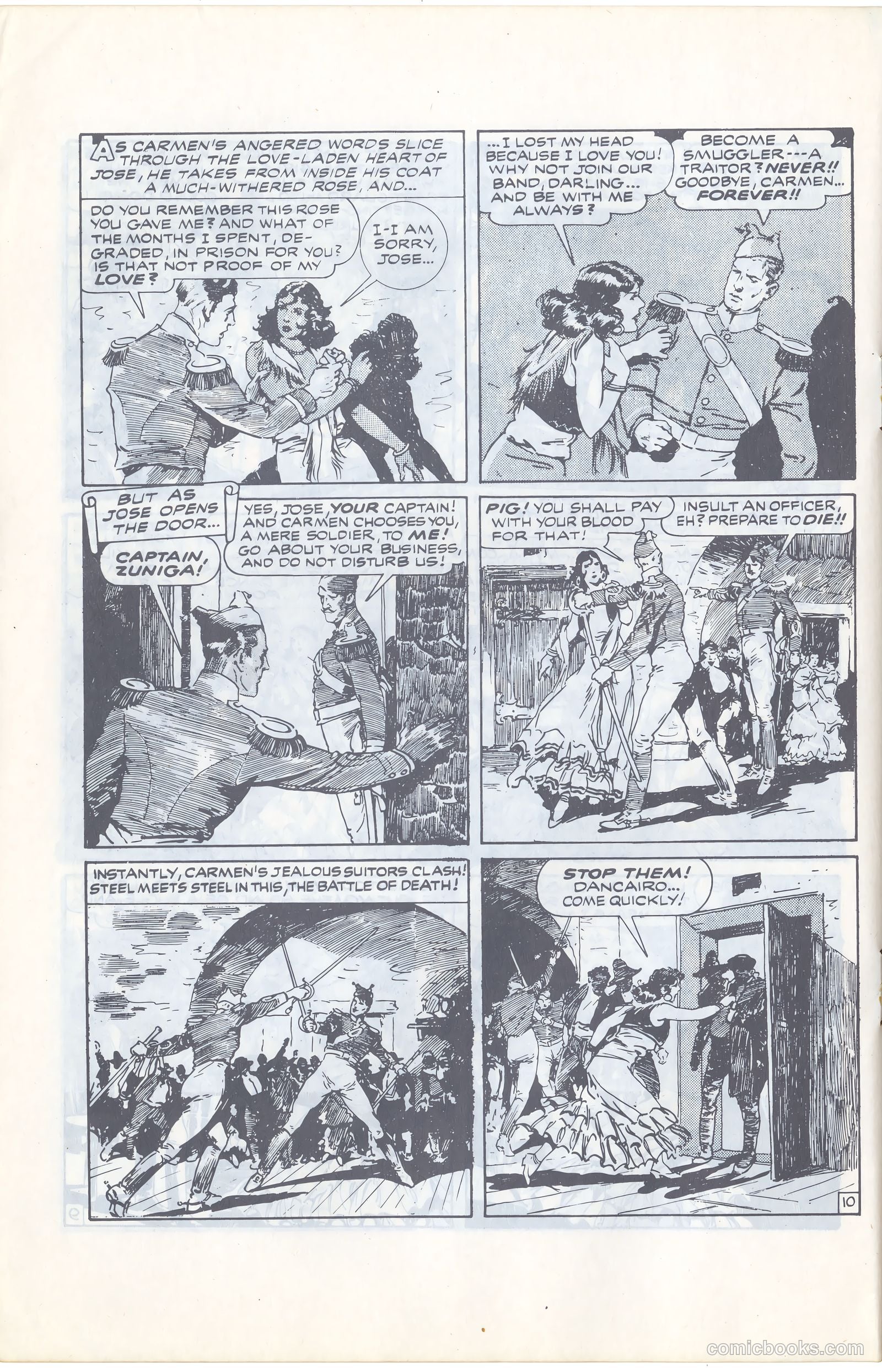 Illustrated Stories of the Operas: Carmen #1 (1943) — page 12 of 20