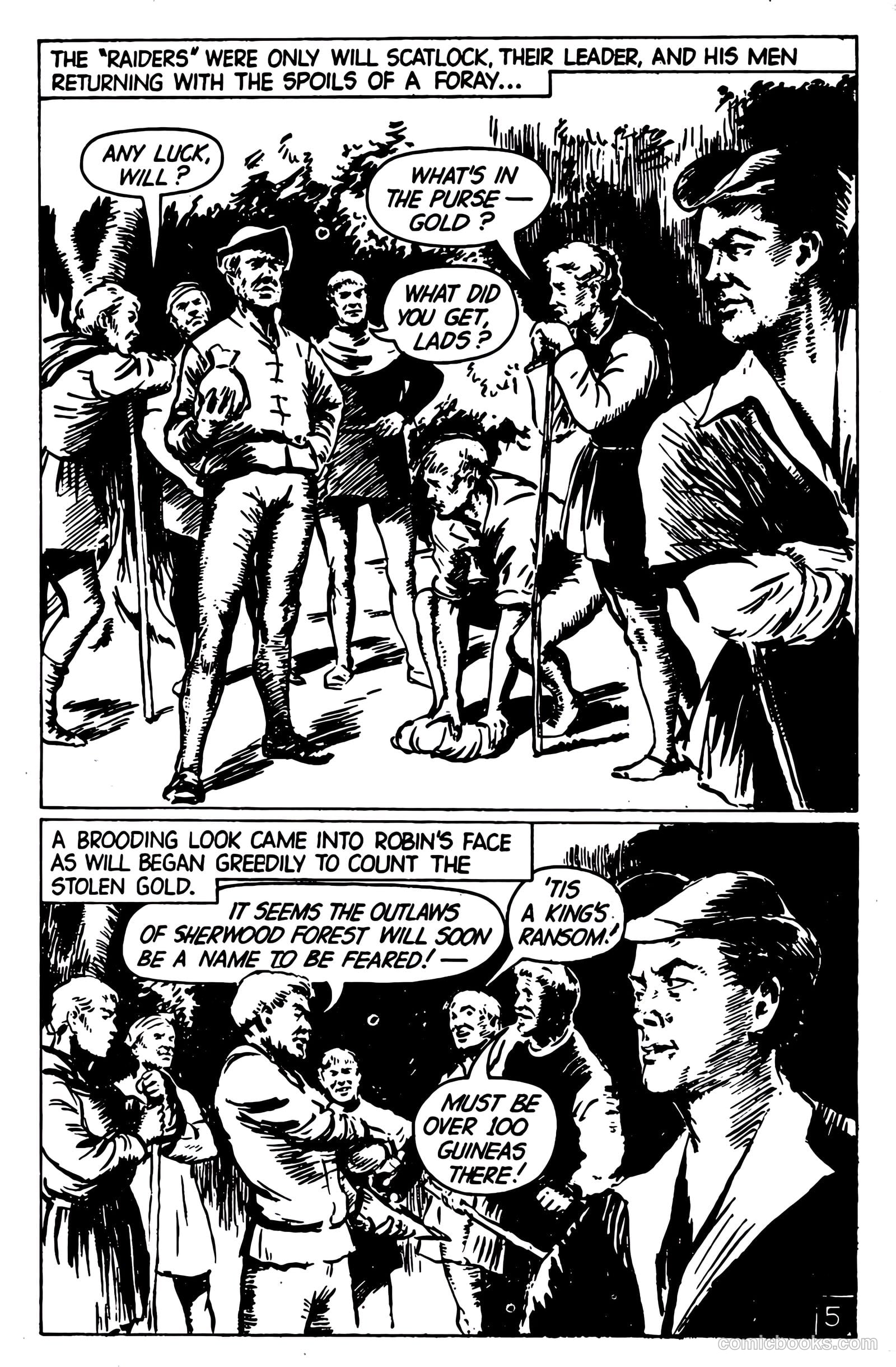 T.V. Picture Stories 8 - Robin Hood #1 — page 7 of 68