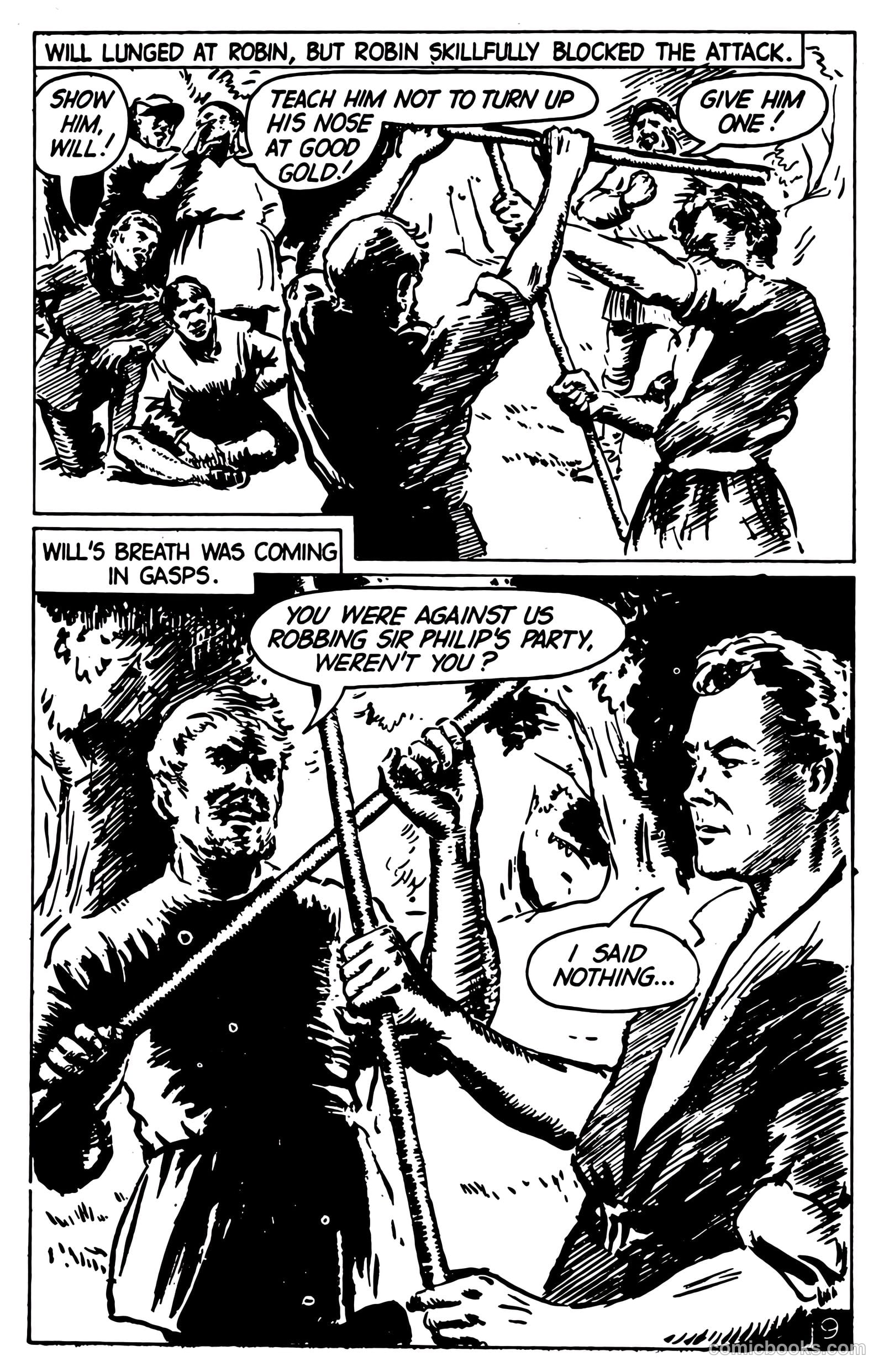 T.V. Picture Stories 8 - Robin Hood #1 — page 11 of 68