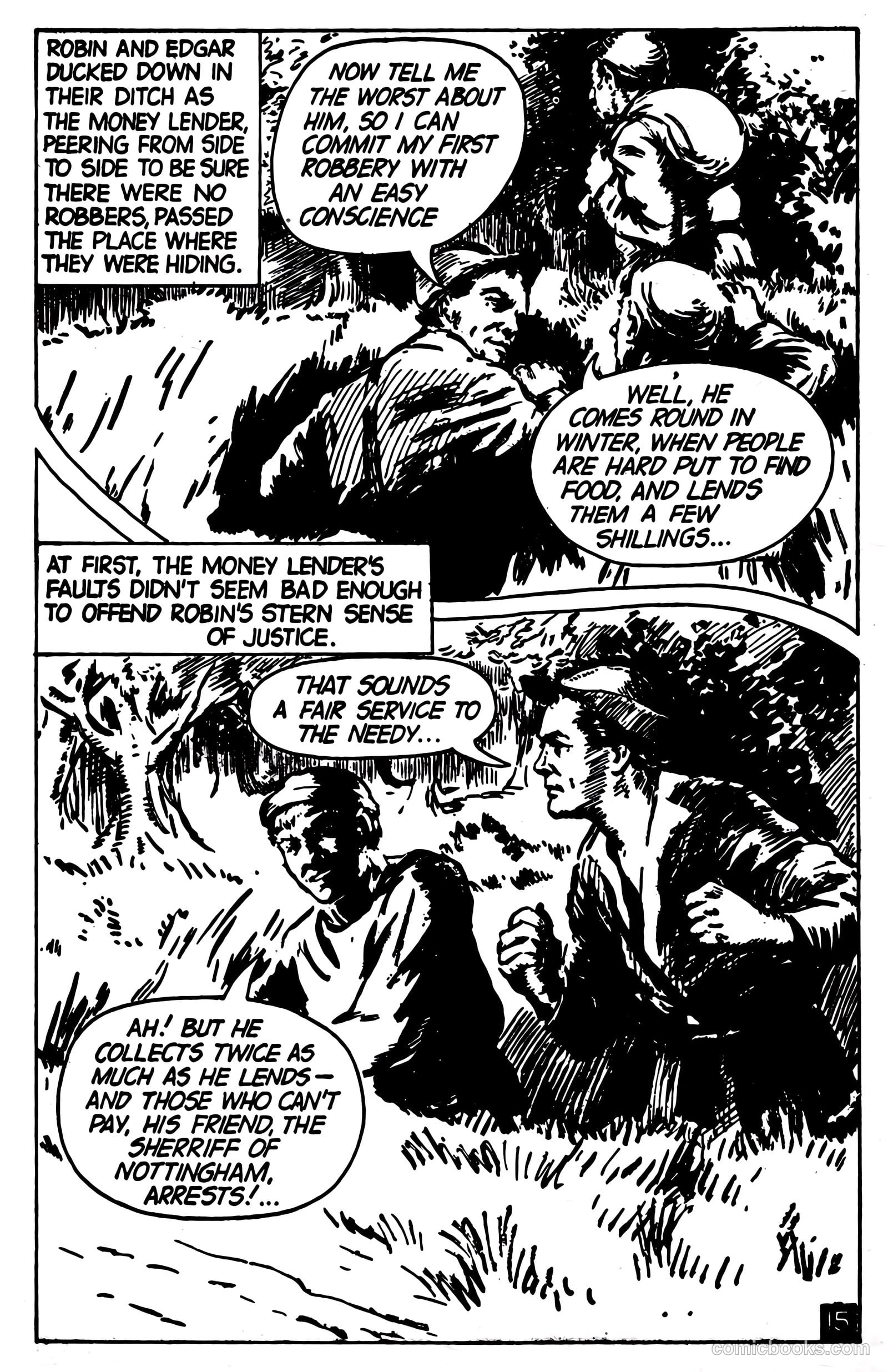 T.V. Picture Stories 8 - Robin Hood #1 — page 17 of 68