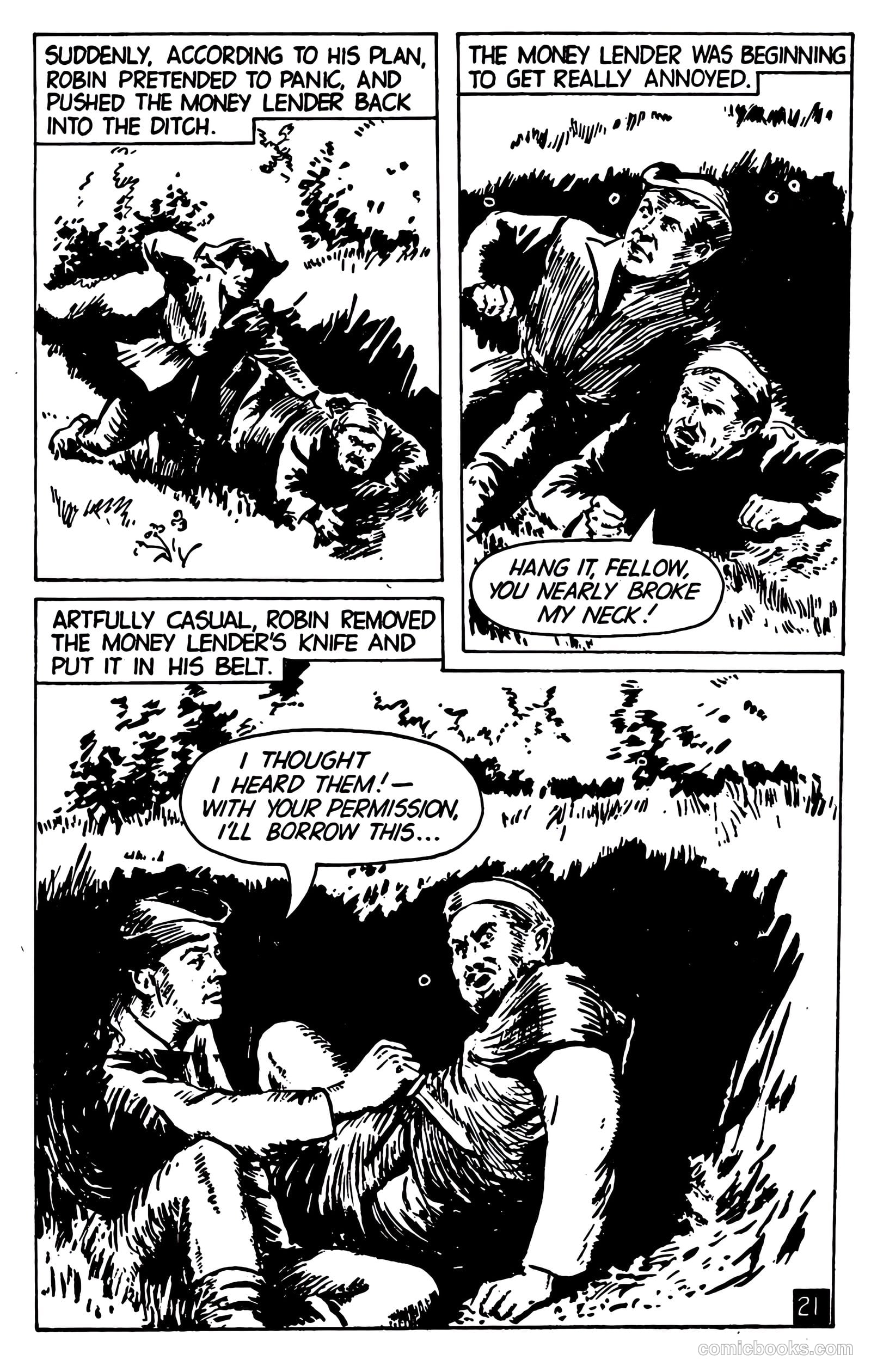 T.V. Picture Stories 8 - Robin Hood #1 — page 23 of 68