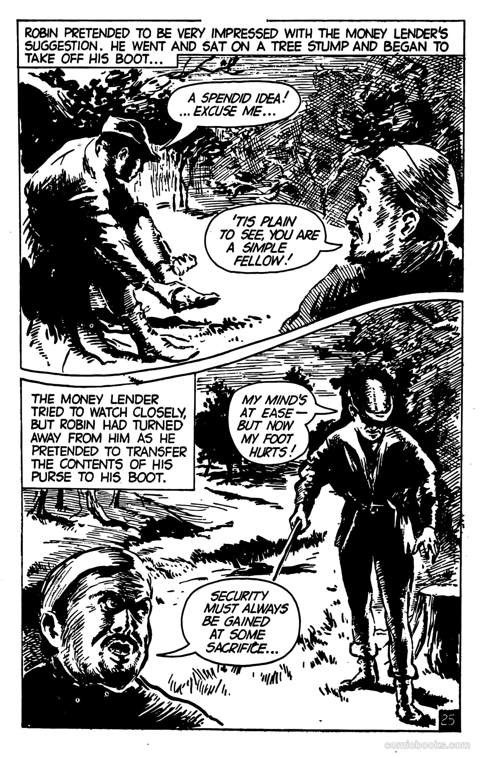 T.V. Picture Stories 8 - Robin Hood #1 — page 27 of 68