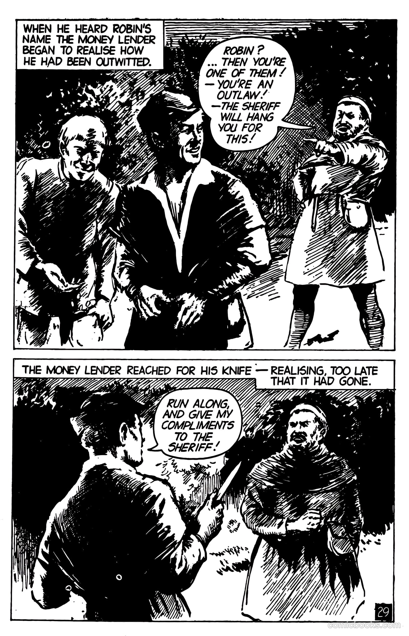 T.V. Picture Stories 8 - Robin Hood #1 — page 31 of 68