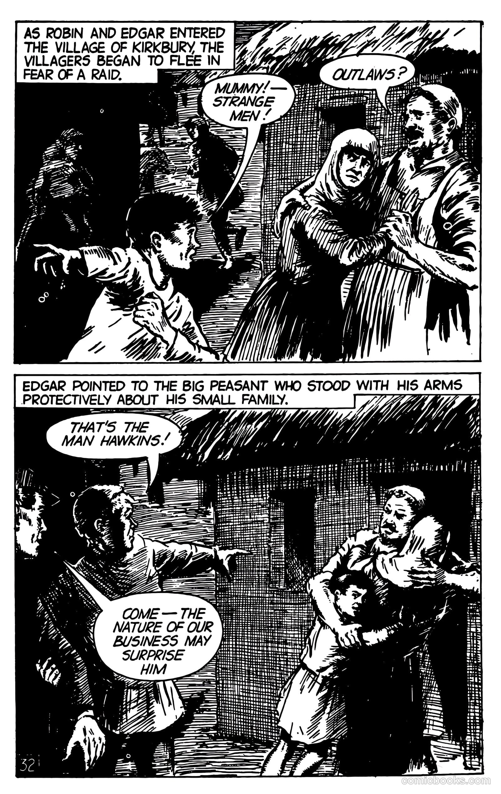 T.V. Picture Stories 8 - Robin Hood #1 — page 34 of 68