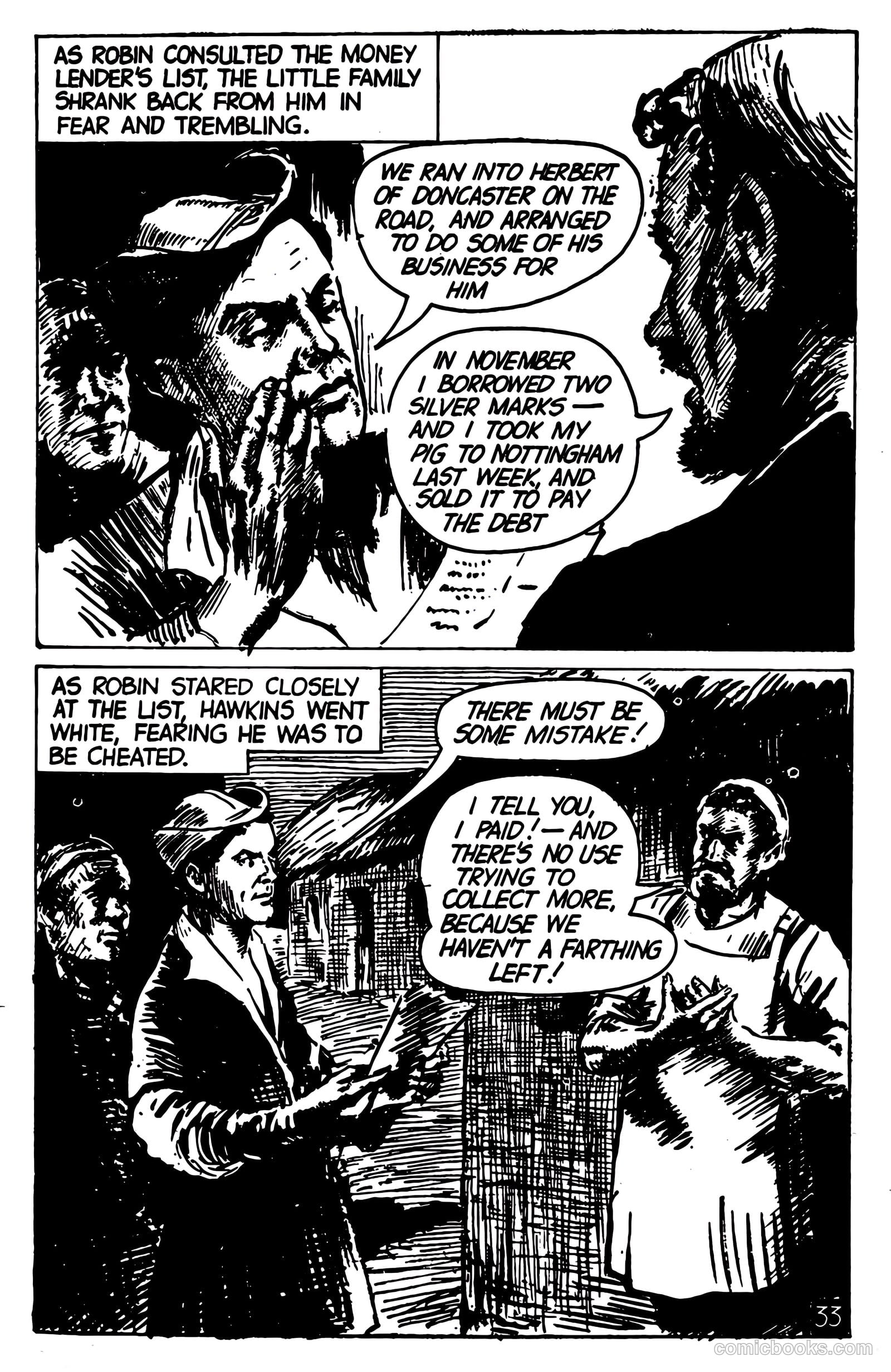 T.V. Picture Stories 8 - Robin Hood #1 — page 35 of 68