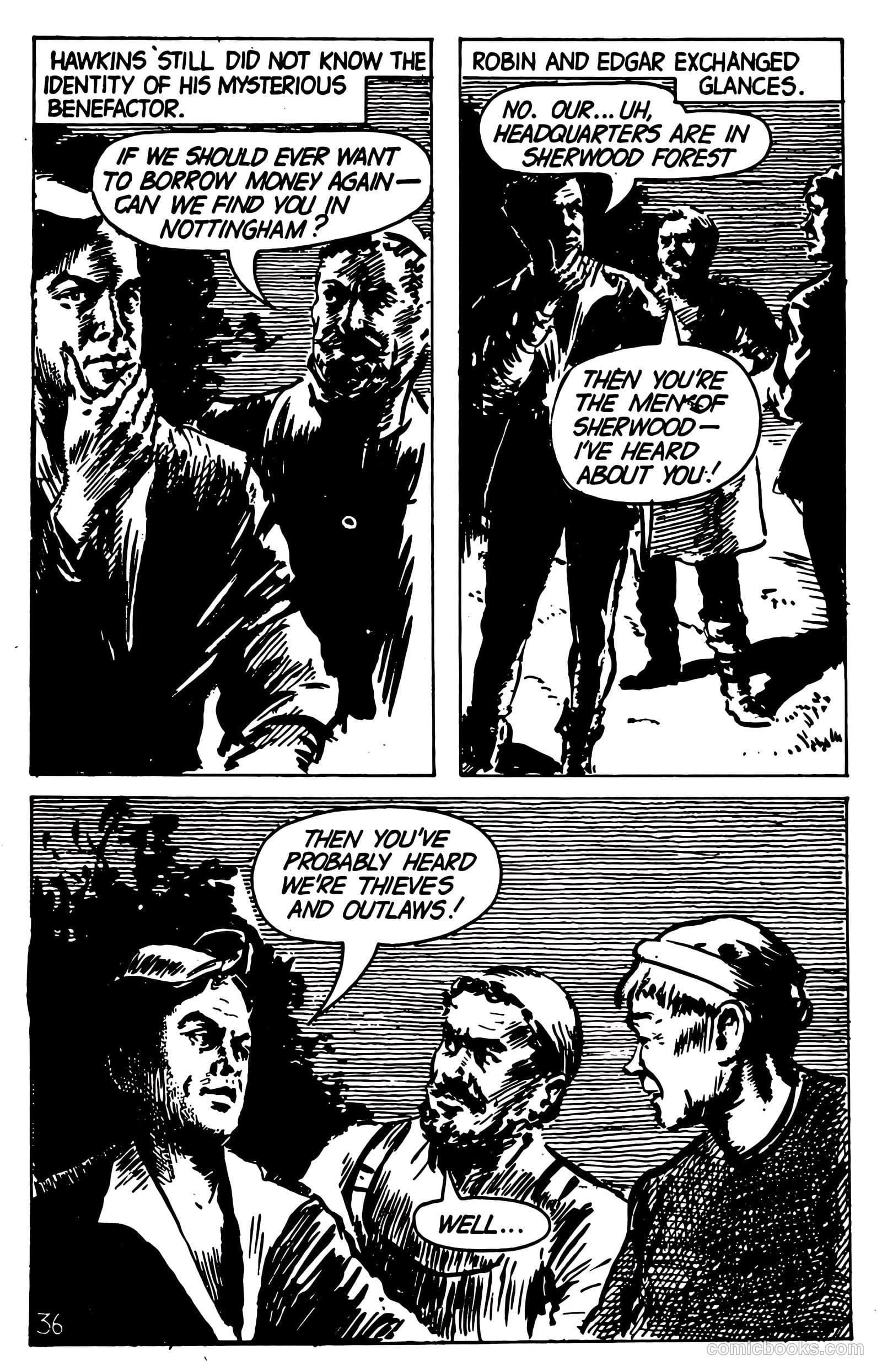 T.V. Picture Stories 8 - Robin Hood #1 — page 38 of 68