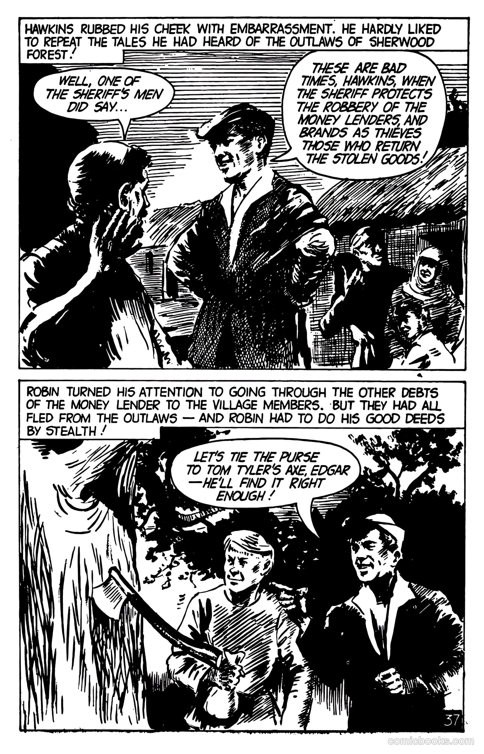 T.V. Picture Stories 8 - Robin Hood #1 — page 39 of 68