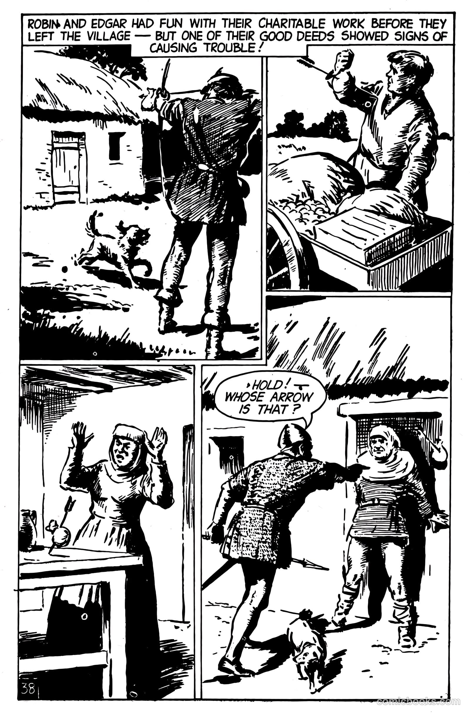 T.V. Picture Stories 8 - Robin Hood #1 — page 40 of 68