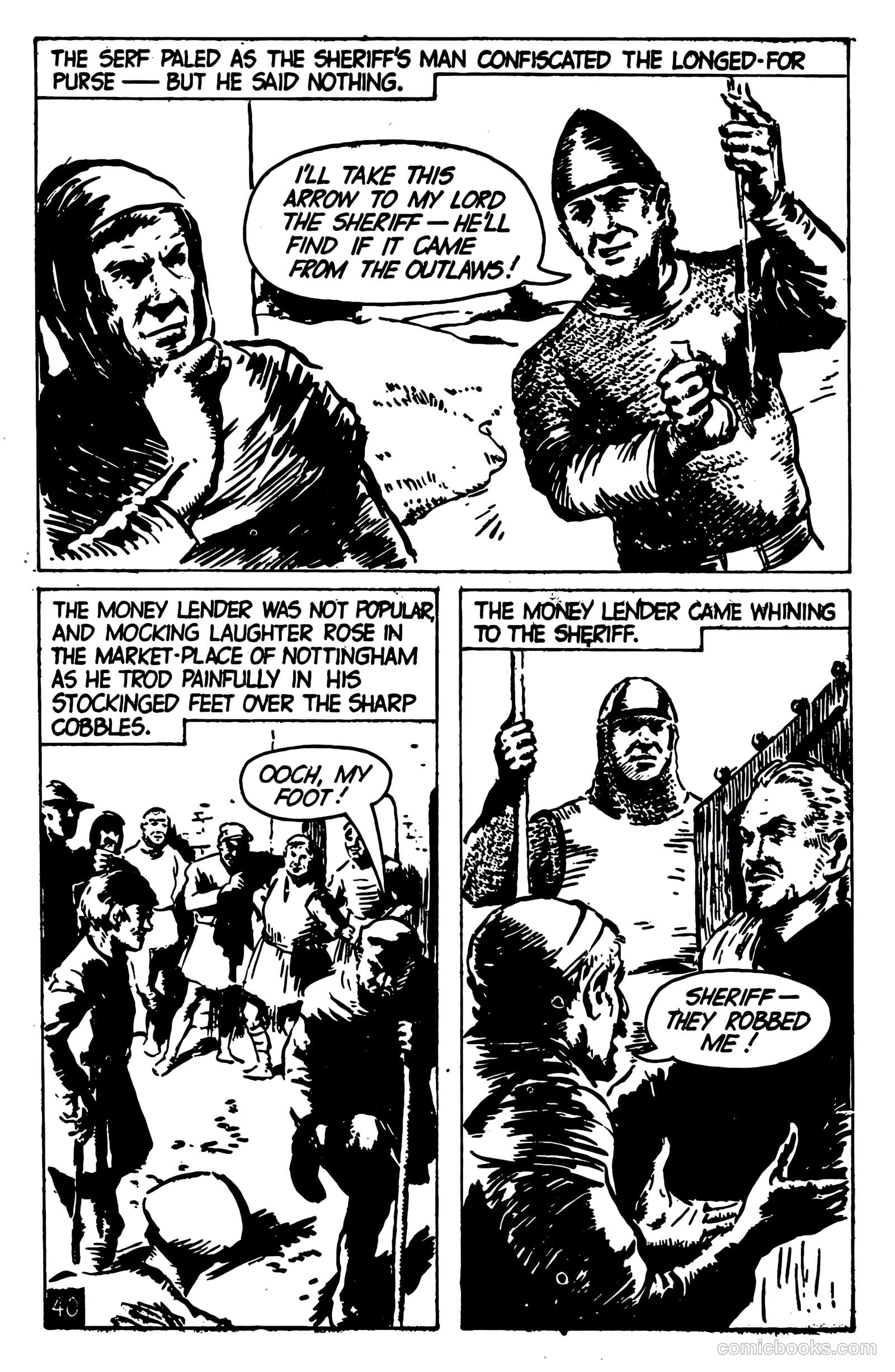 T.V. Picture Stories 8 - Robin Hood #1 — page 42 of 68