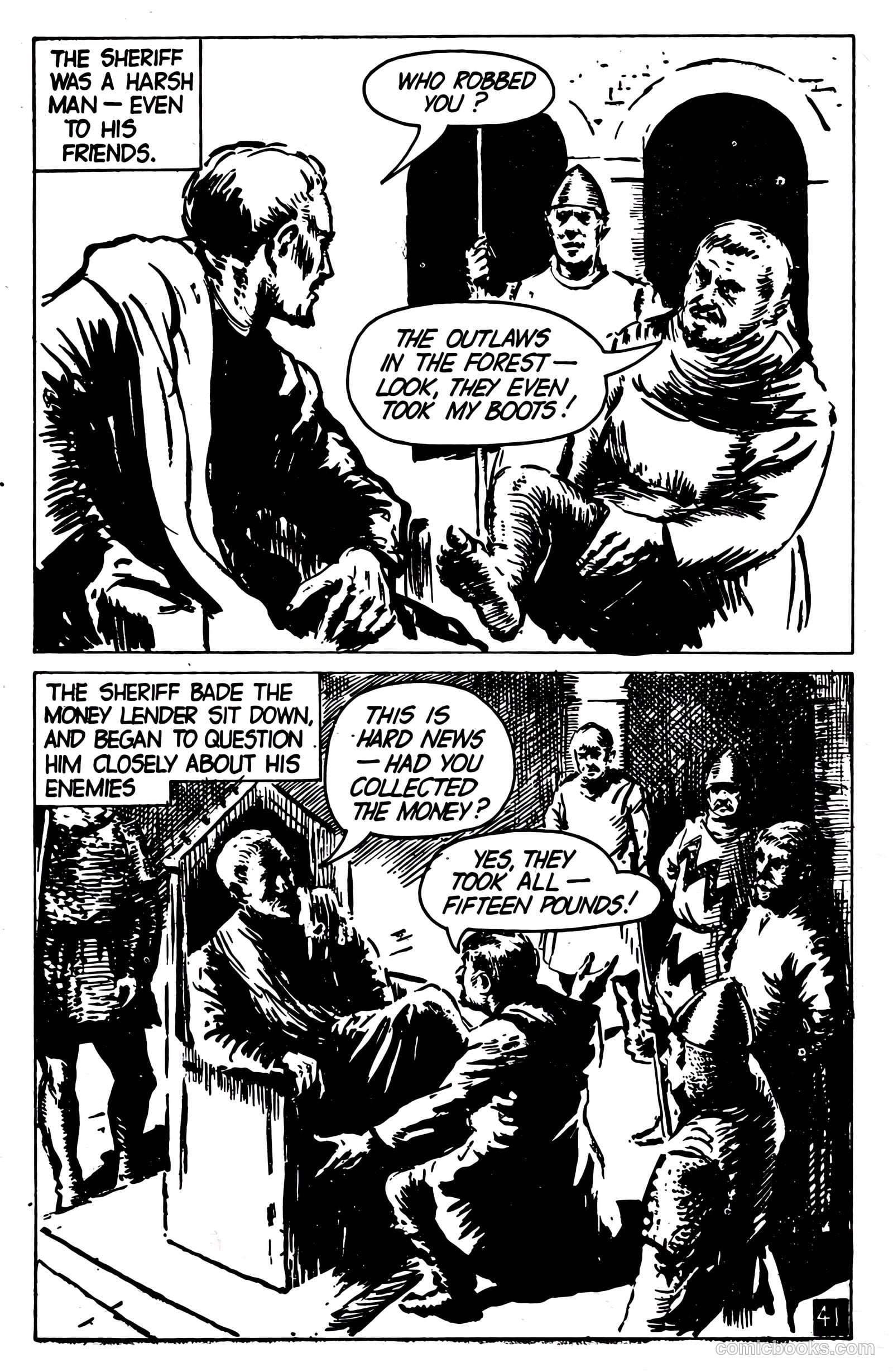 T.V. Picture Stories 8 - Robin Hood #1 — page 43 of 68