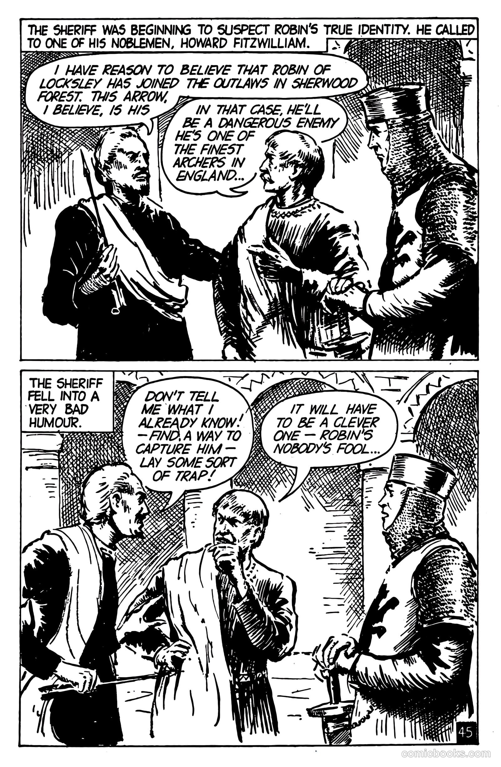 T.V. Picture Stories 8 - Robin Hood #1 — page 47 of 68