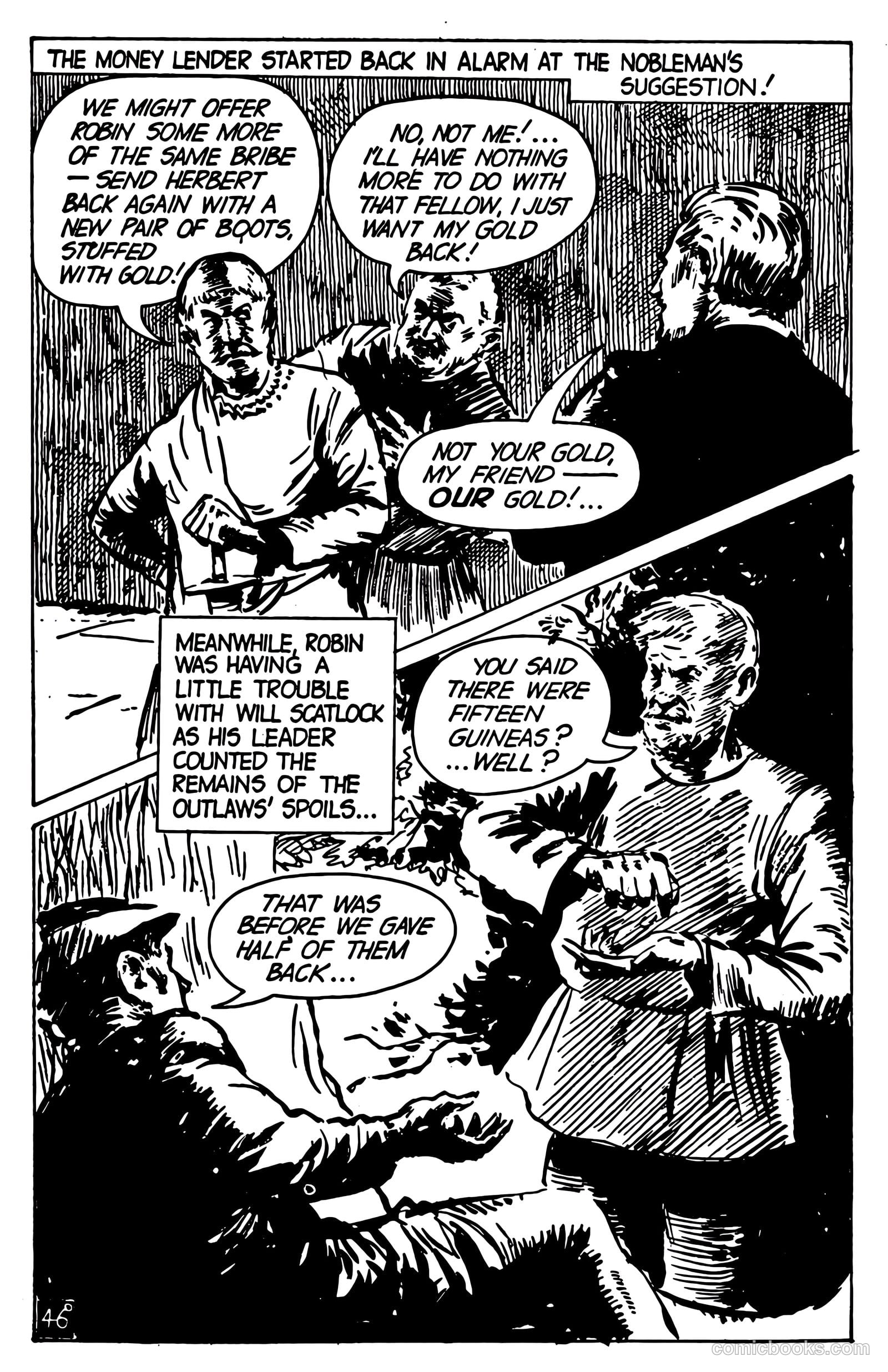 T.V. Picture Stories 8 - Robin Hood #1 — page 48 of 68