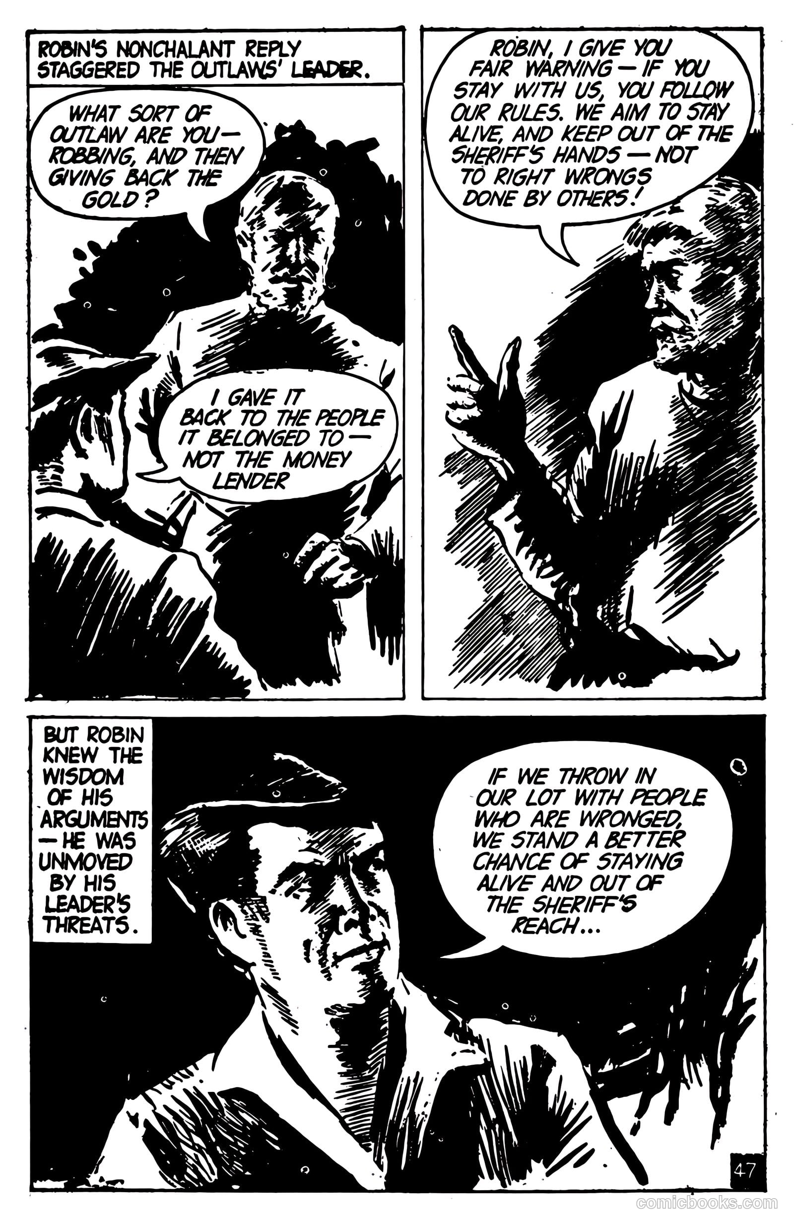 T.V. Picture Stories 8 - Robin Hood #1 — page 49 of 68