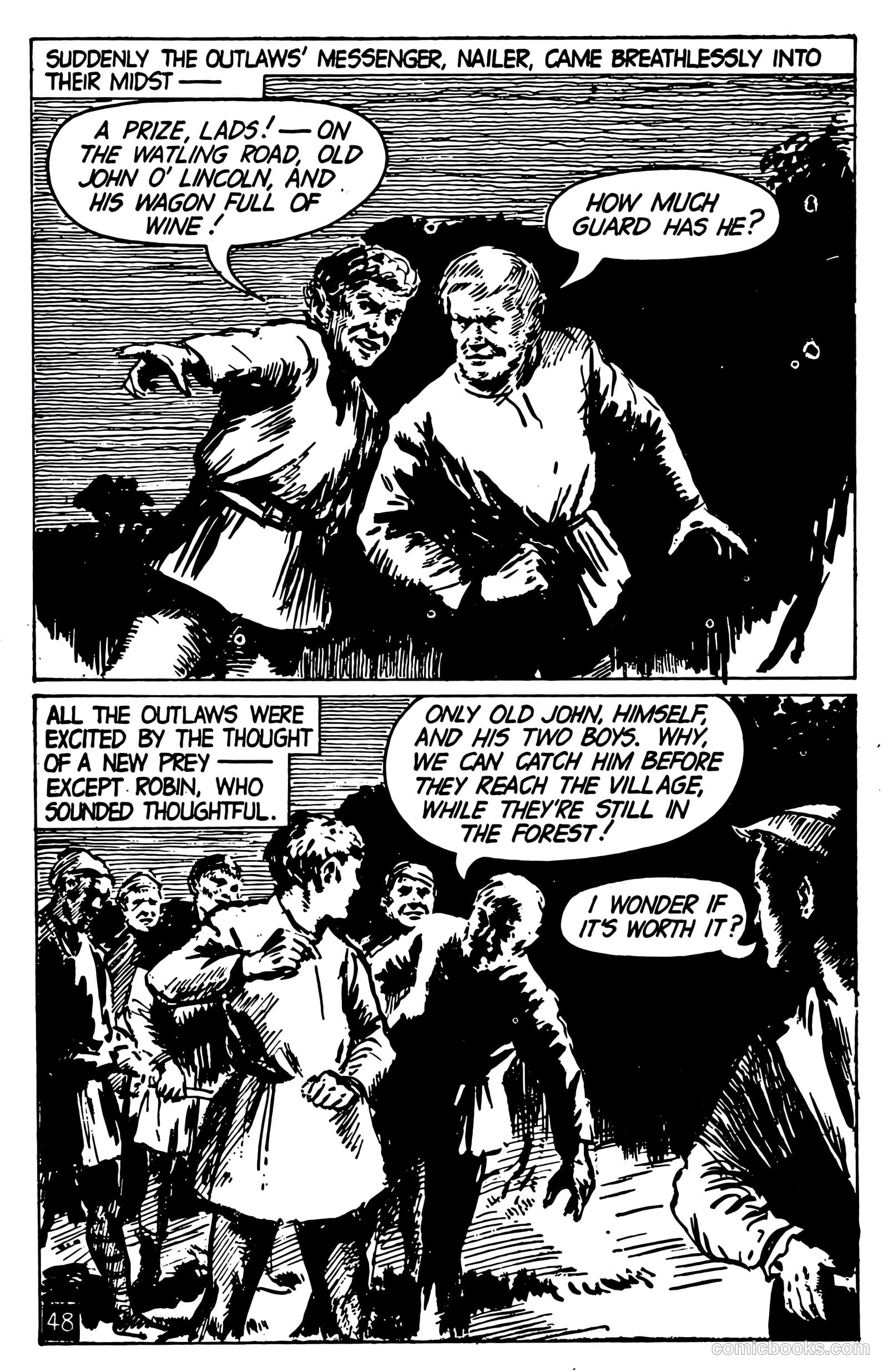T.V. Picture Stories 8 - Robin Hood #1 — page 50 of 68