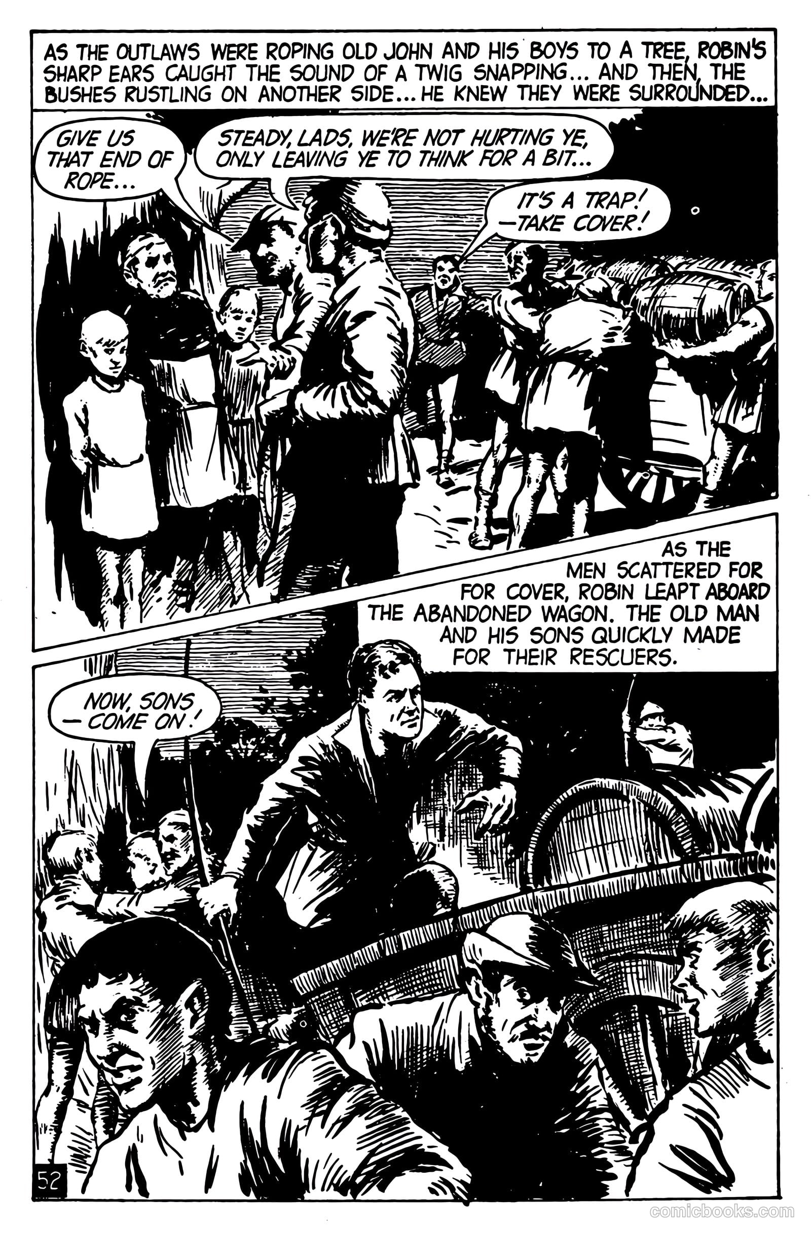 T.V. Picture Stories 8 - Robin Hood #1 — page 54 of 68