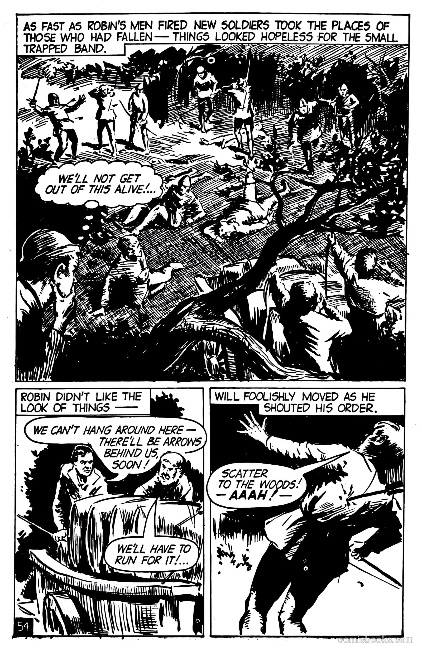 T.V. Picture Stories 8 - Robin Hood #1 — page 56 of 68