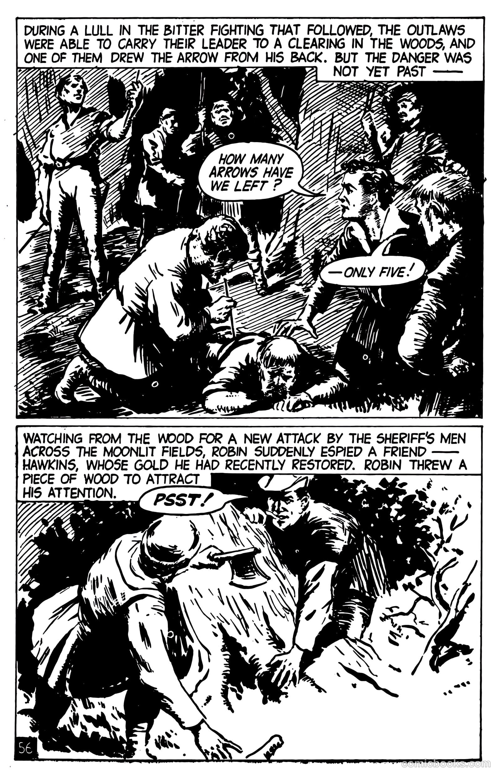 T.V. Picture Stories 8 - Robin Hood #1 — page 58 of 68