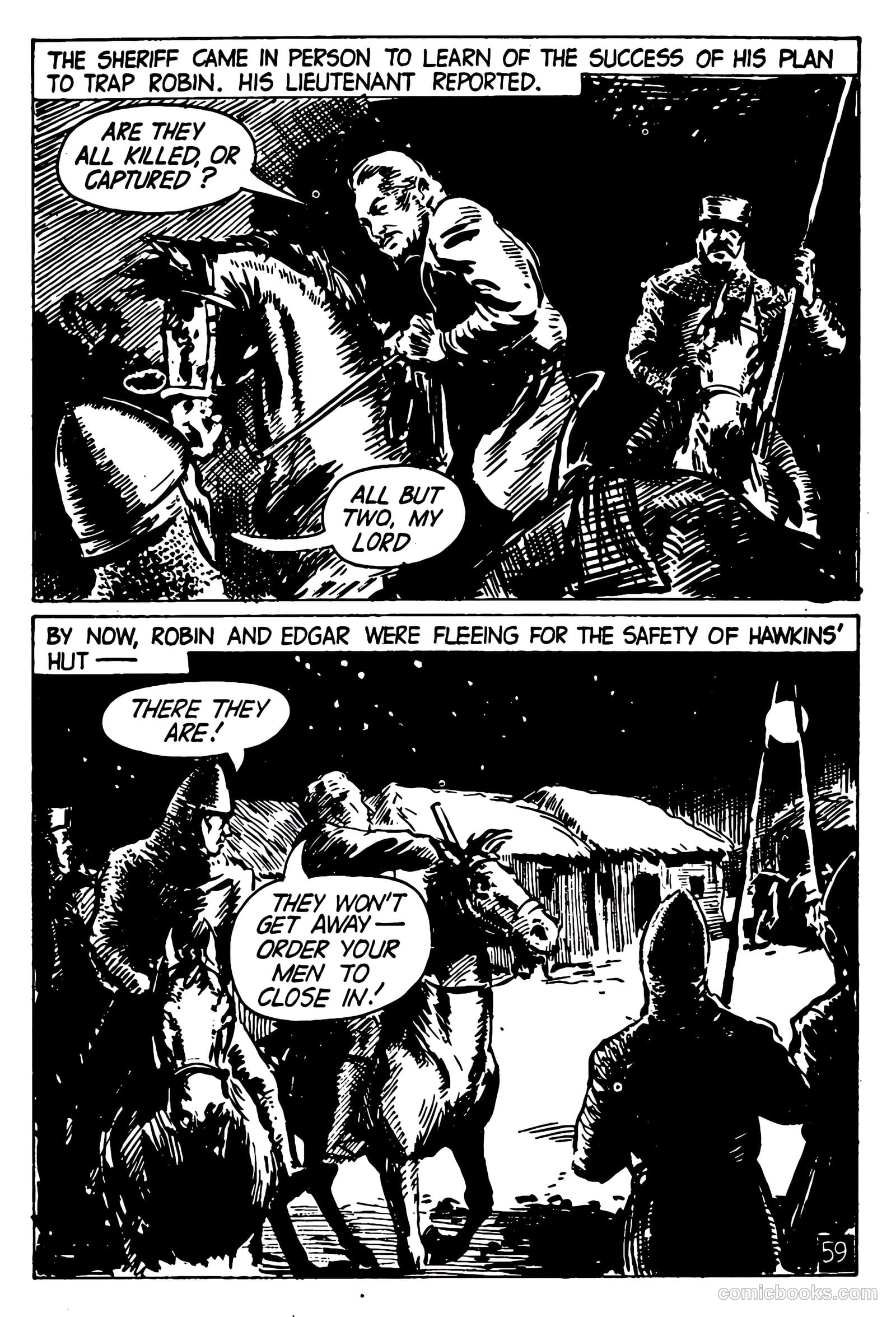 T.V. Picture Stories 8 - Robin Hood #1 — page 61 of 68