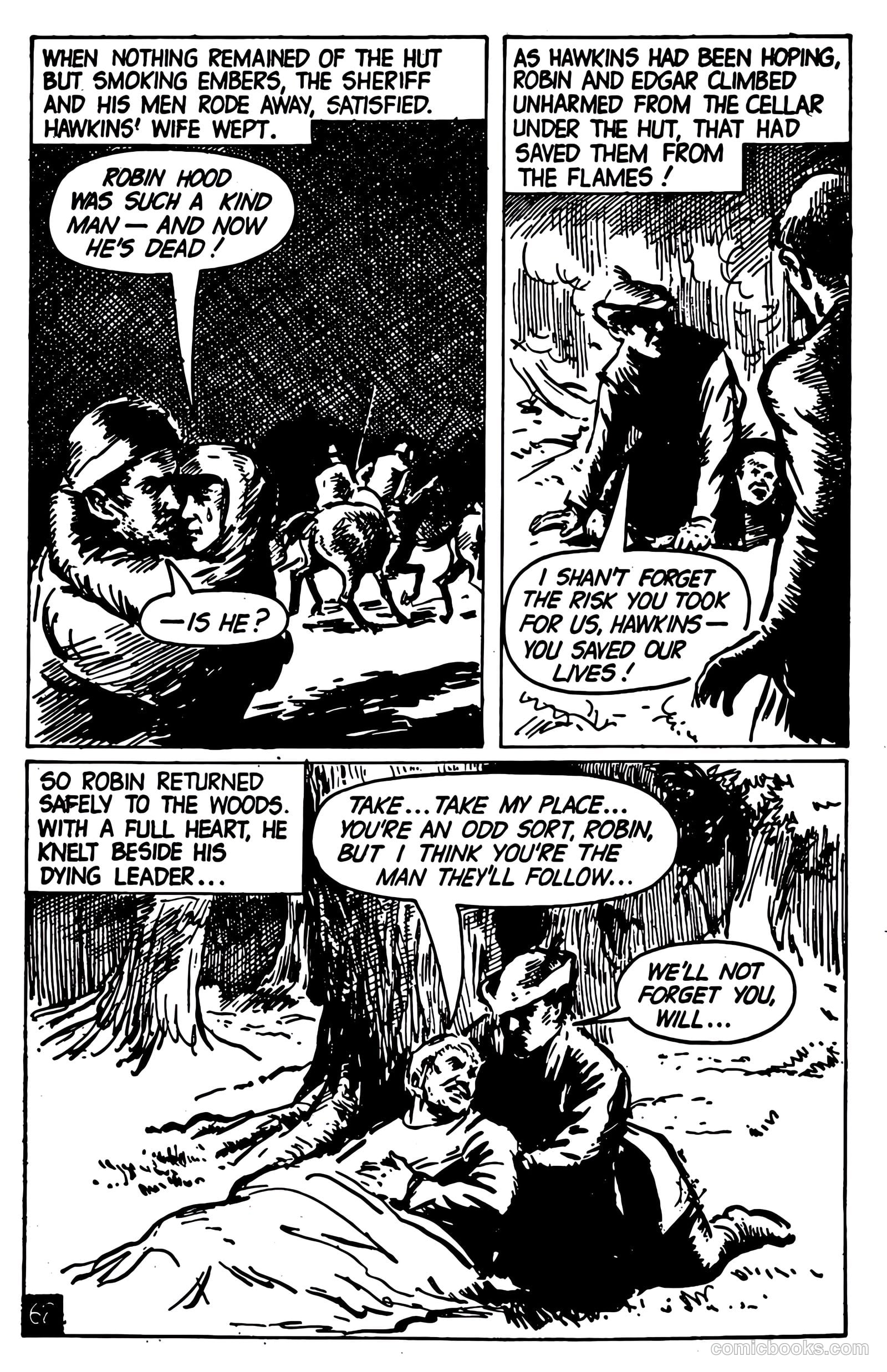 T.V. Picture Stories 8 - Robin Hood #1 — page 64 of 68