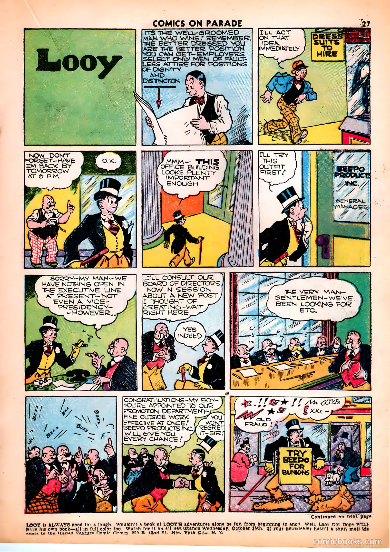 Comics on Parade #20 (1941) — page 23 of 46