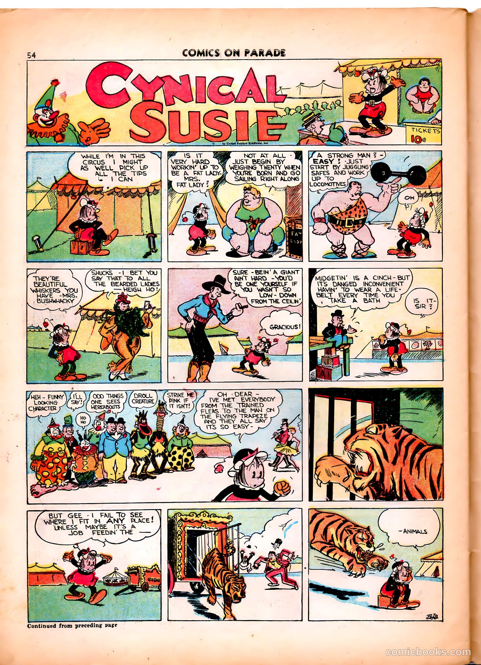 Comics on Parade #20 (1941) — page 40 of 46