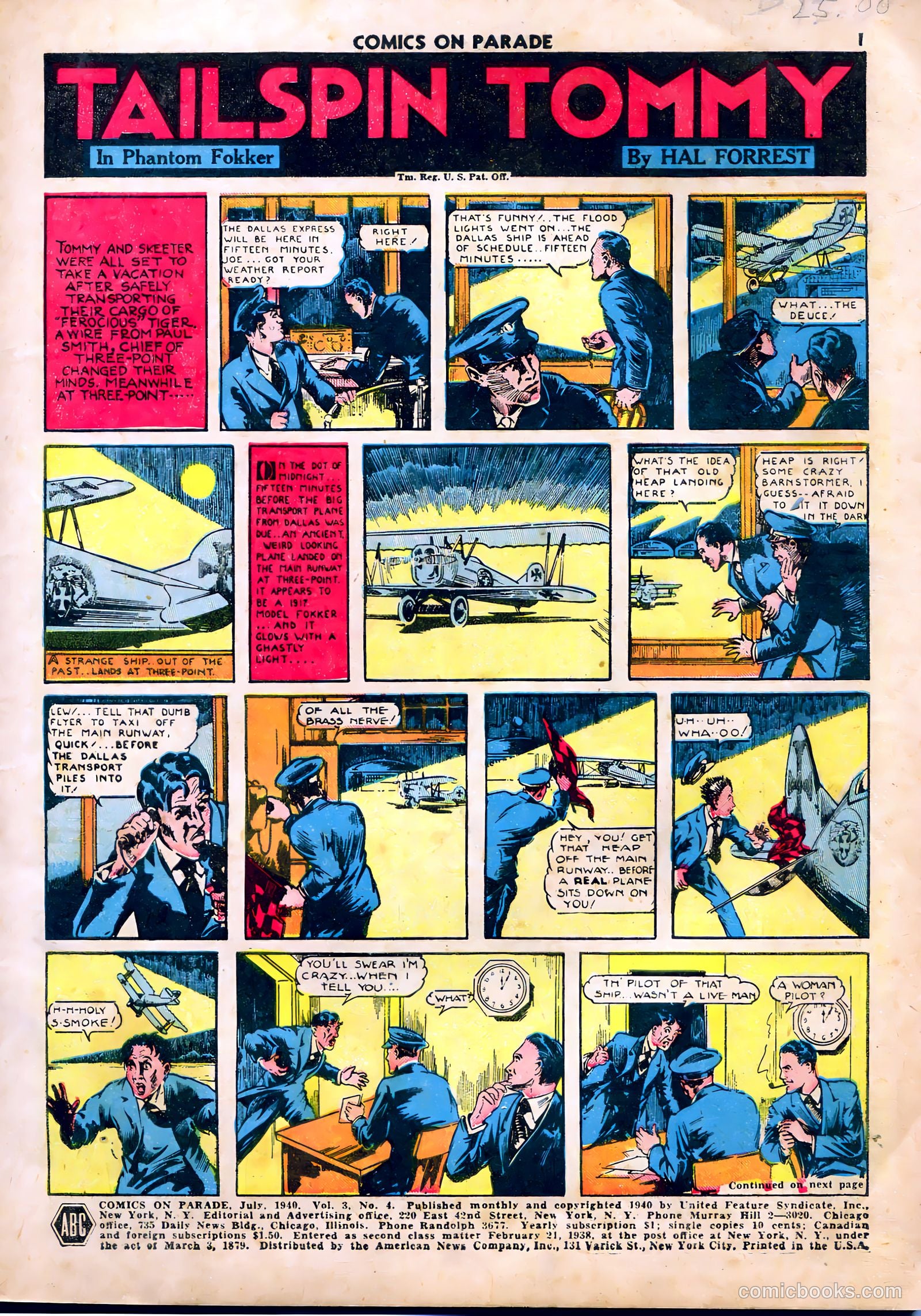 Comics on Parade #28 (1941) — page 3 of 55