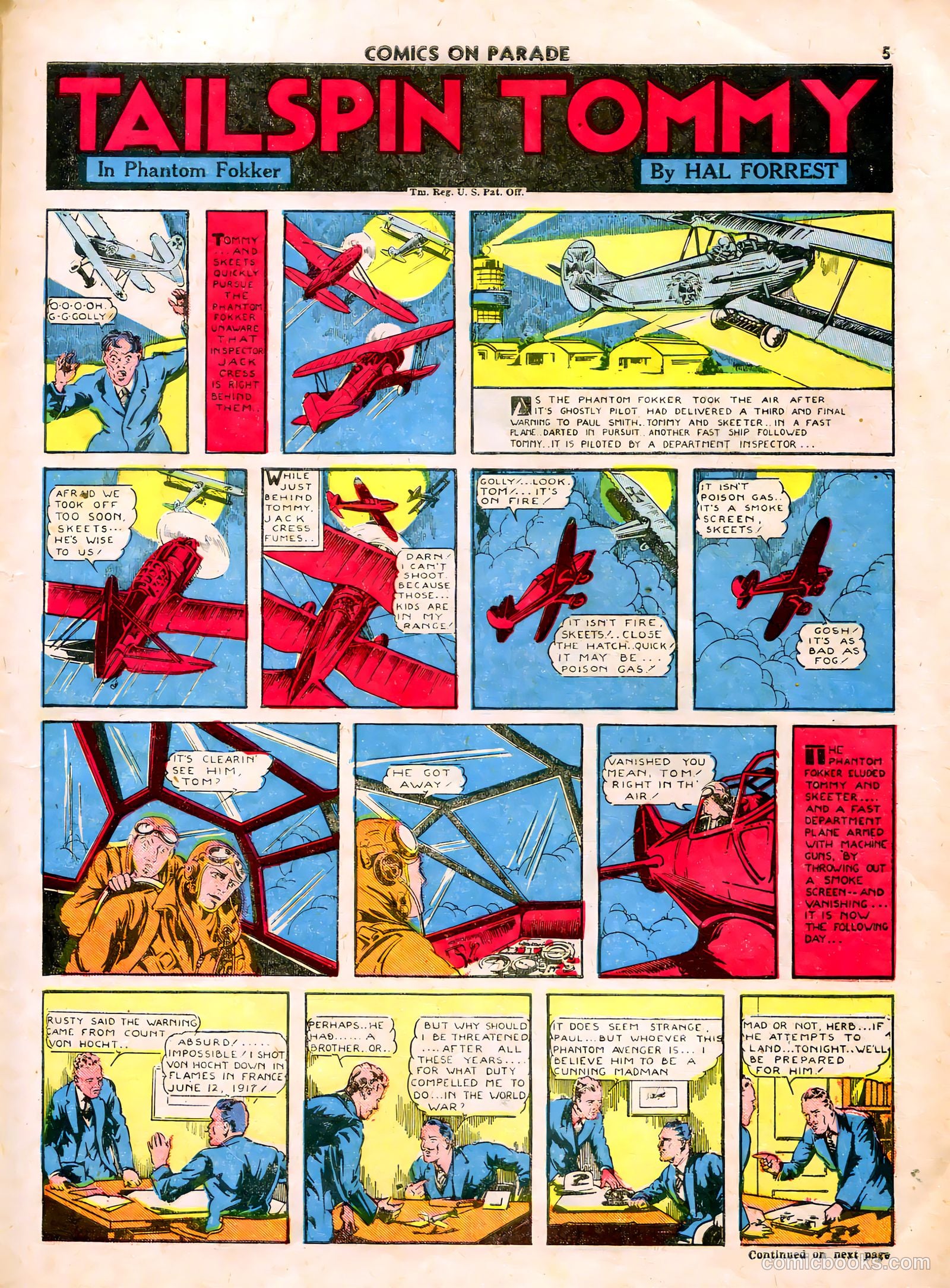 Comics on Parade #28 (1941) — page 7 of 55