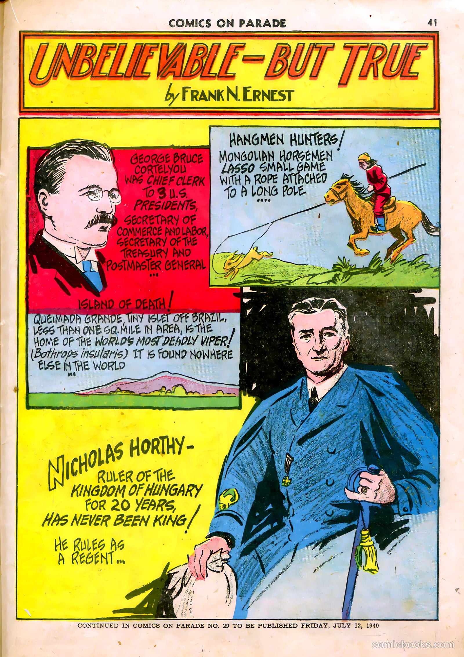 Comics on Parade #28 (1941) — page 30 of 55