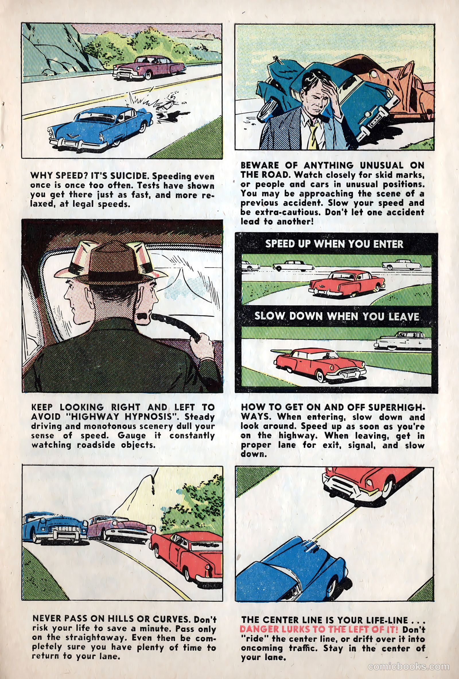 How to Drive and Stay Alive #1 (1953) — page 7 of 24