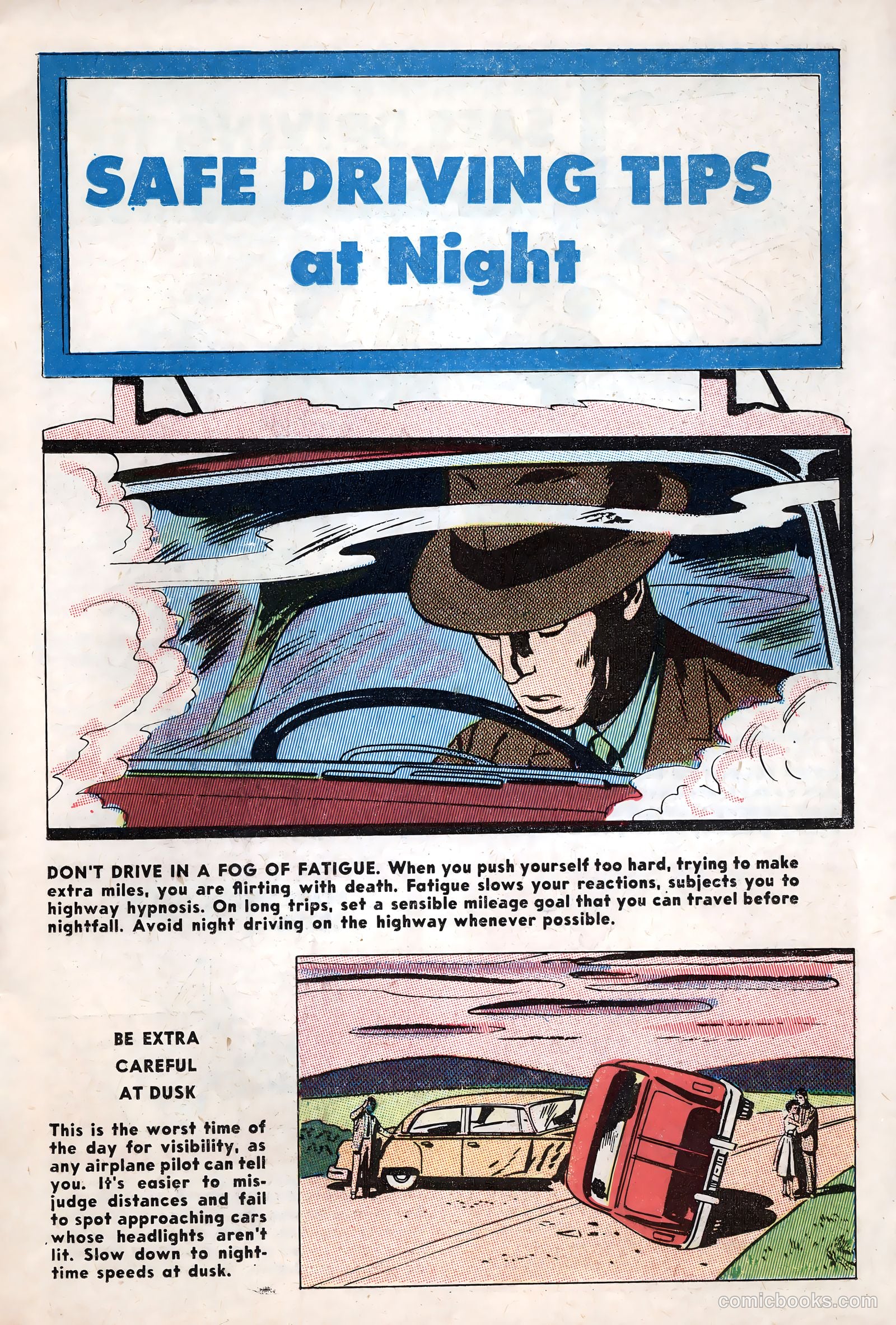 How to Drive and Stay Alive #1 (1953) — page 9 of 24