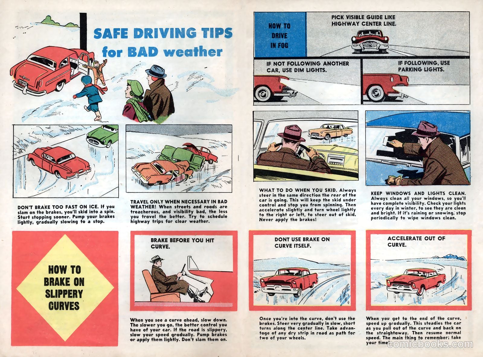 How to Drive and Stay Alive #1 (1953) — page 10 of 24