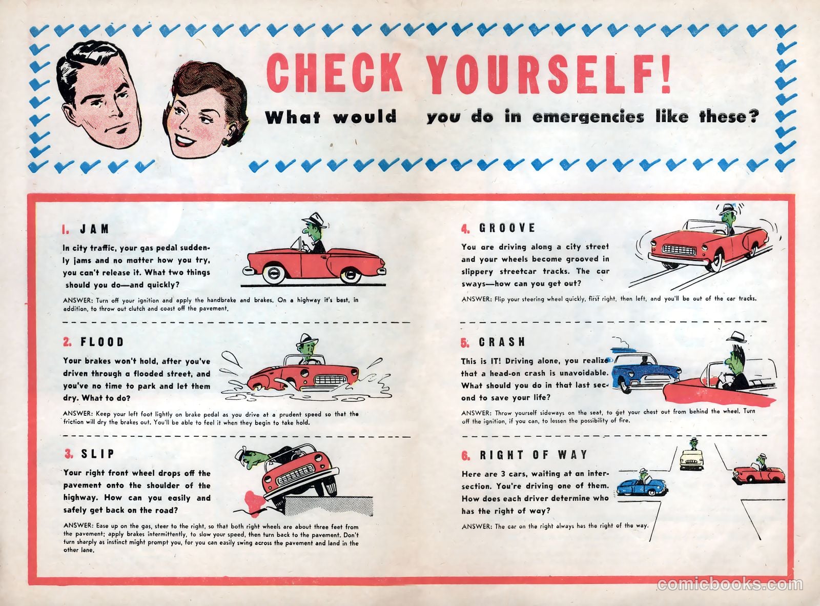 How to Drive and Stay Alive #1 (1953) — page 21 of 24