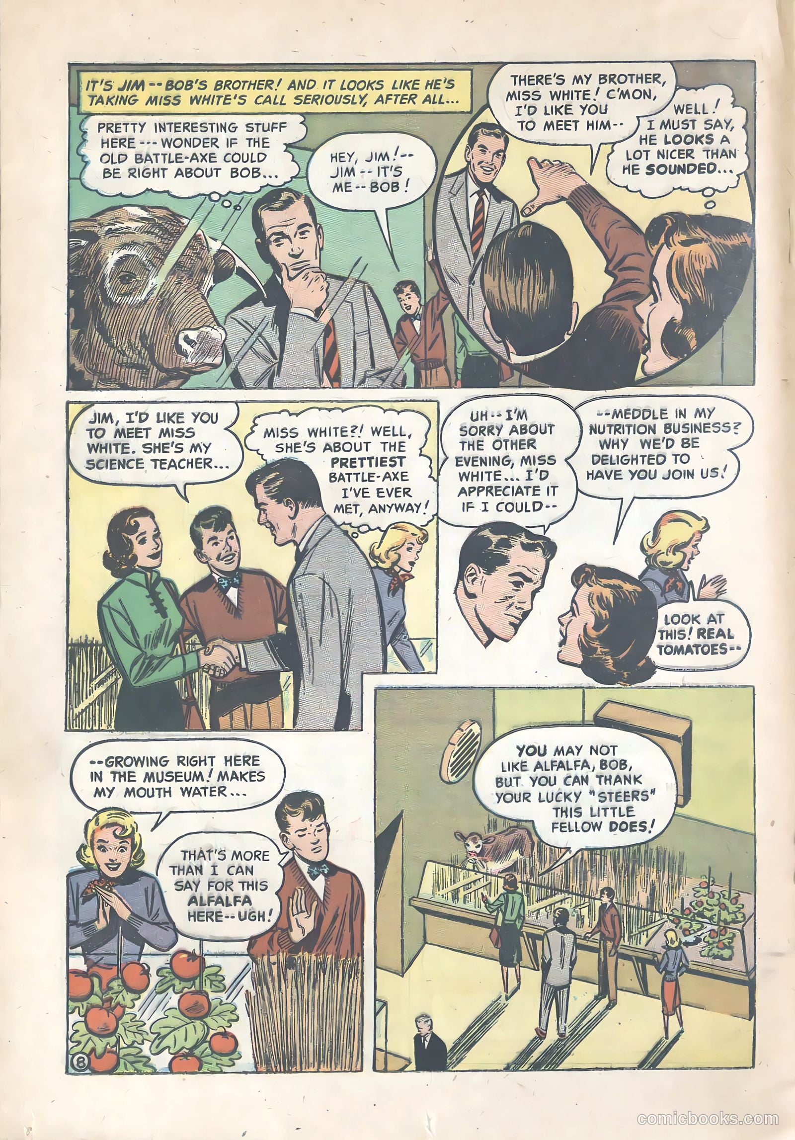 Eat Right to Win #1 (1952) — page 8 of 16