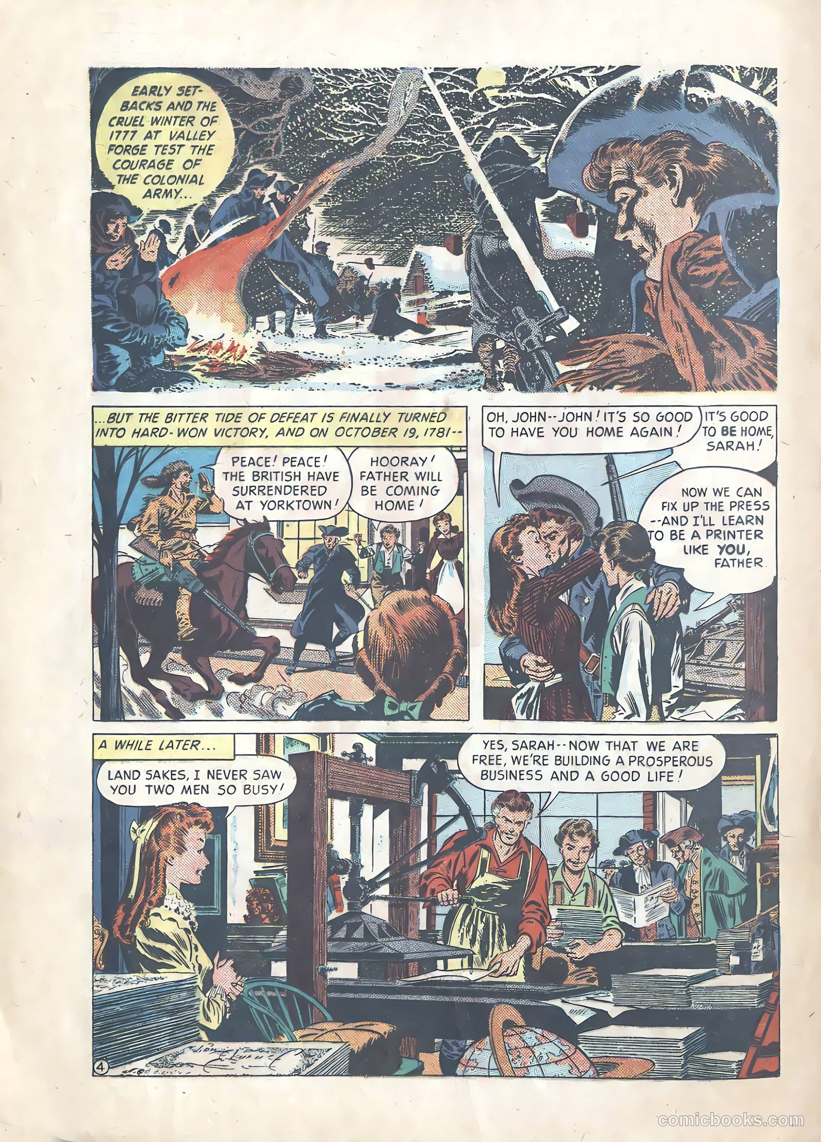 Frontiers of Freedom #1 (1950) — page 4 of 8