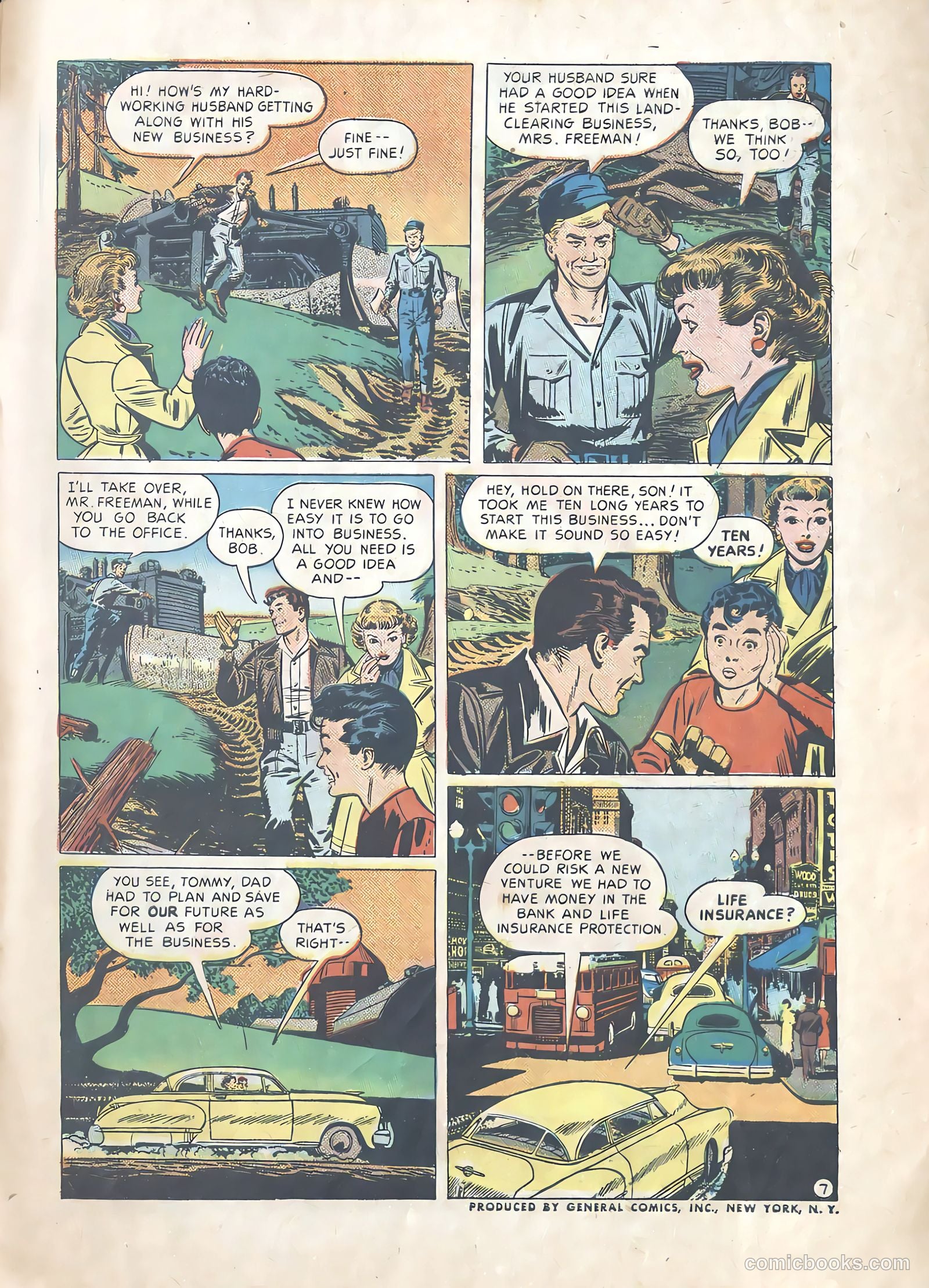 Frontiers of Freedom #1 (1950) — page 7 of 8