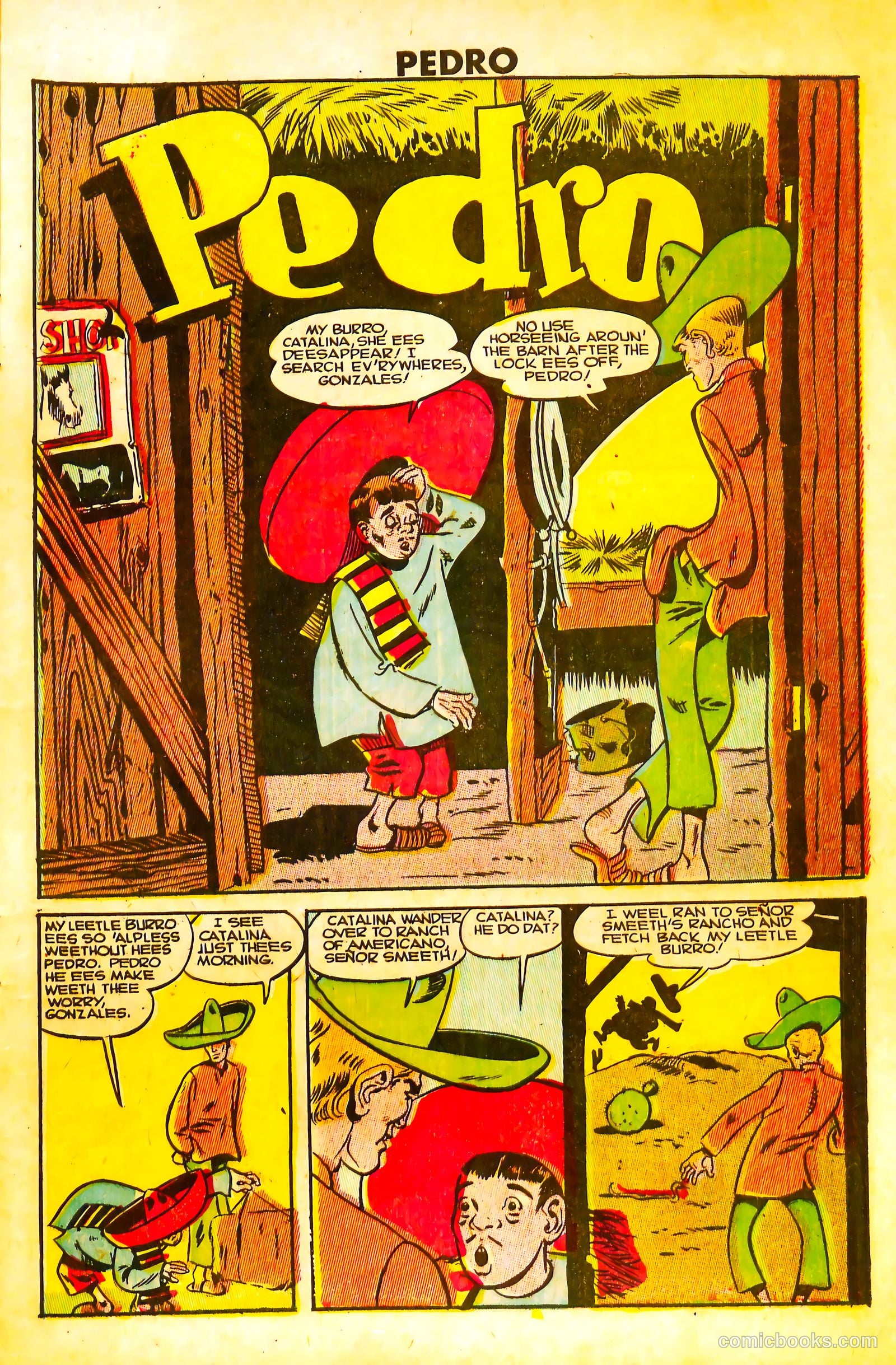 Pedro #1 (1950) — page 9 of 36